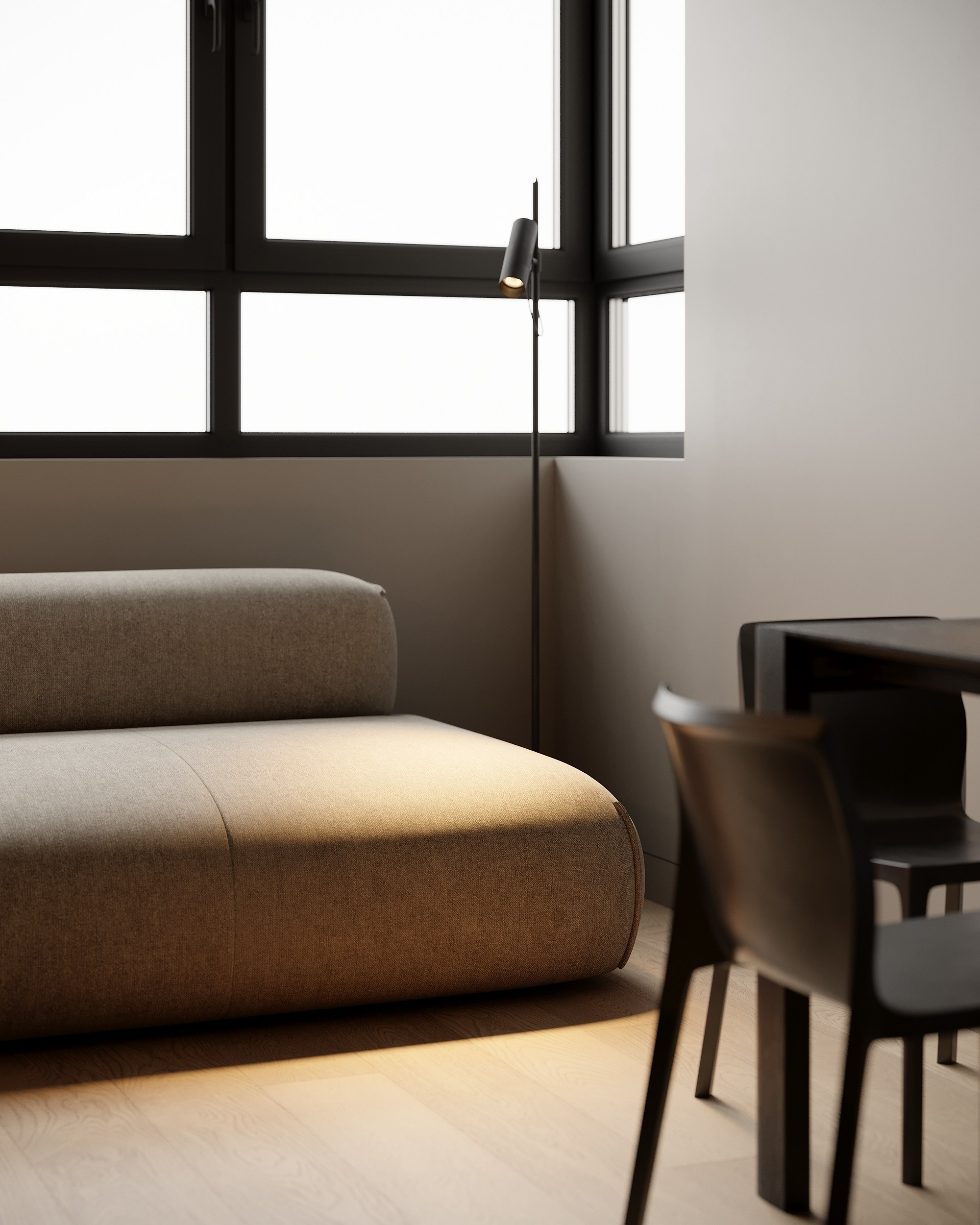 Брутальная квартира с черными акцентами для холостяка. Дизайн интерьера Санкт-Петербург | Москва | Калининград