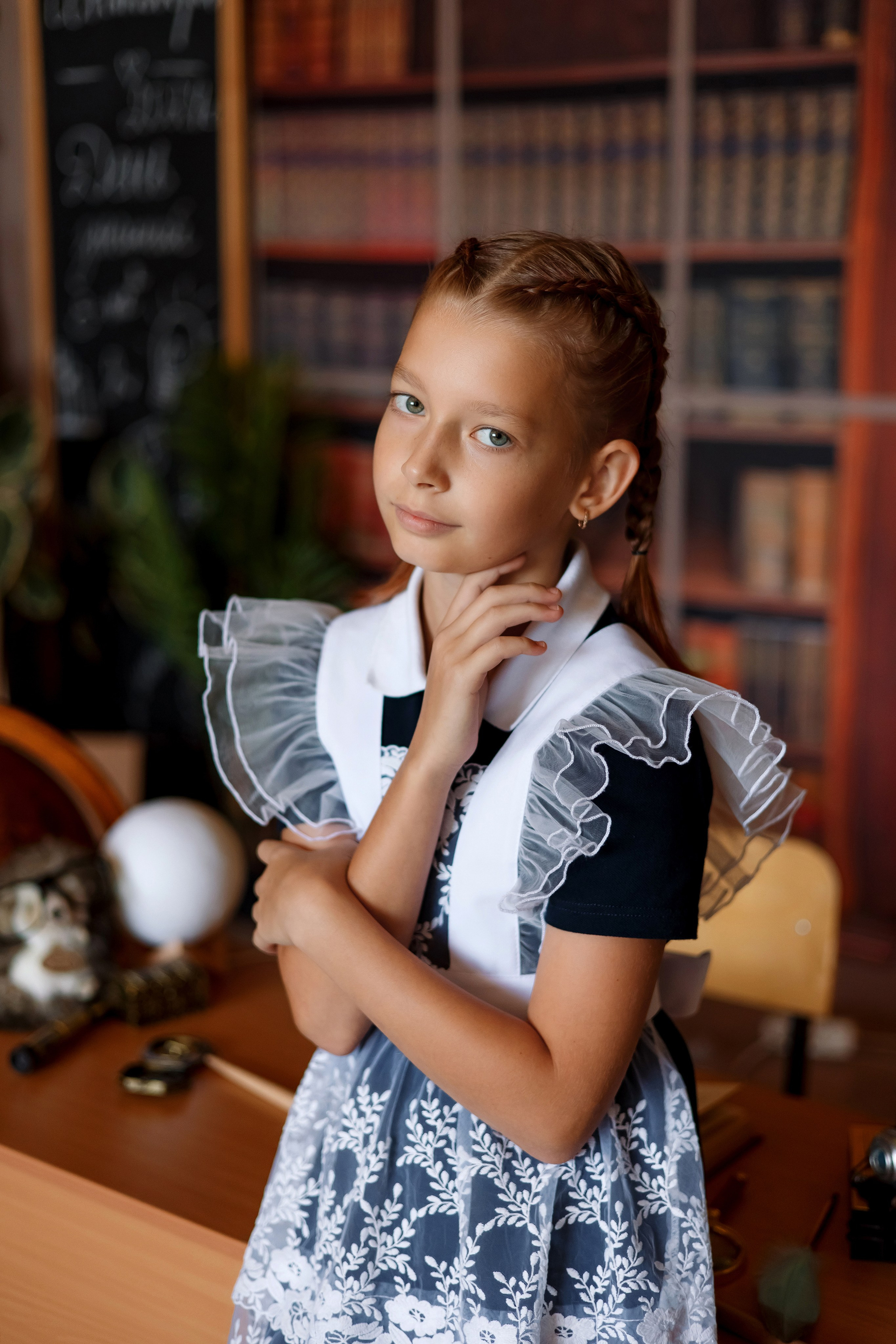 4 класс фотосессия в фотостудии. Фотограф Любовь Корниенко, Примоский край