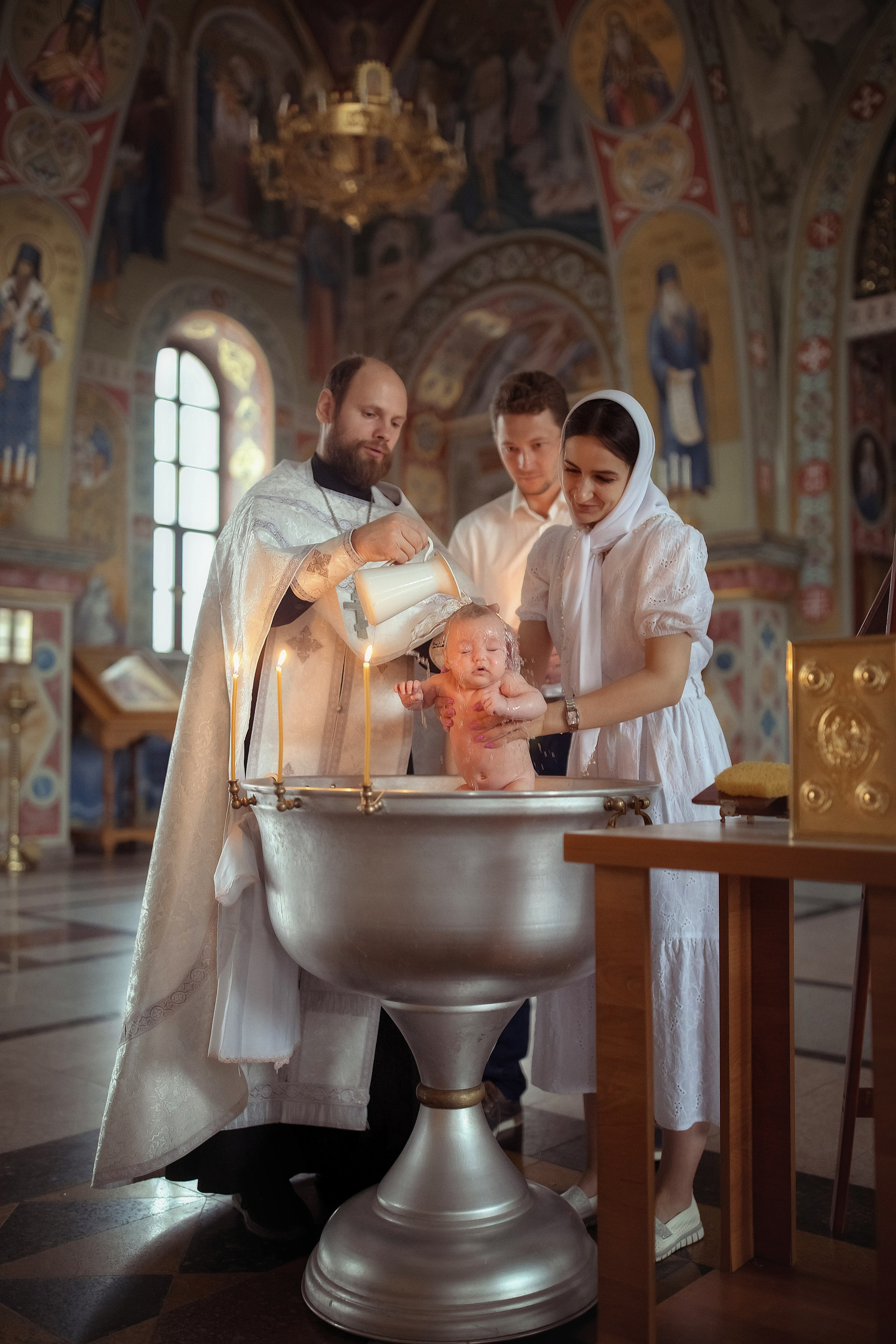 Крещение Софии и Мии. Фотограф на крещение и венчание