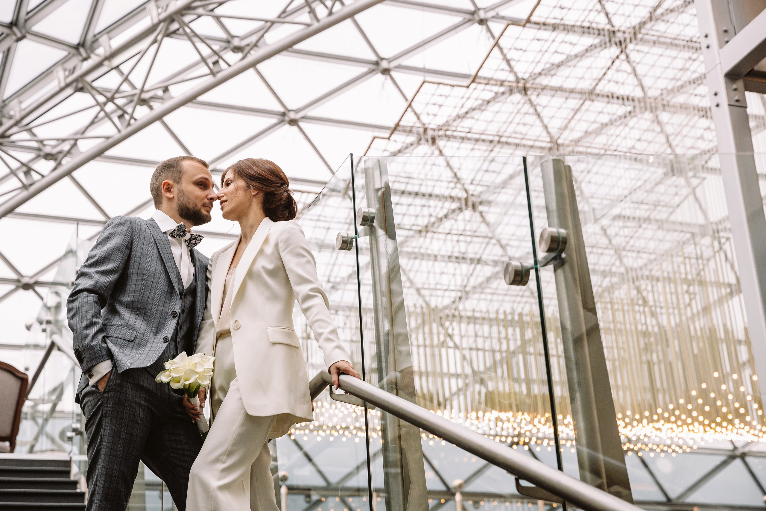 Свадебная фотосессия Давида и Марины в усадьбе Архангельское. Фотограф и видеограф Анна Домашенко