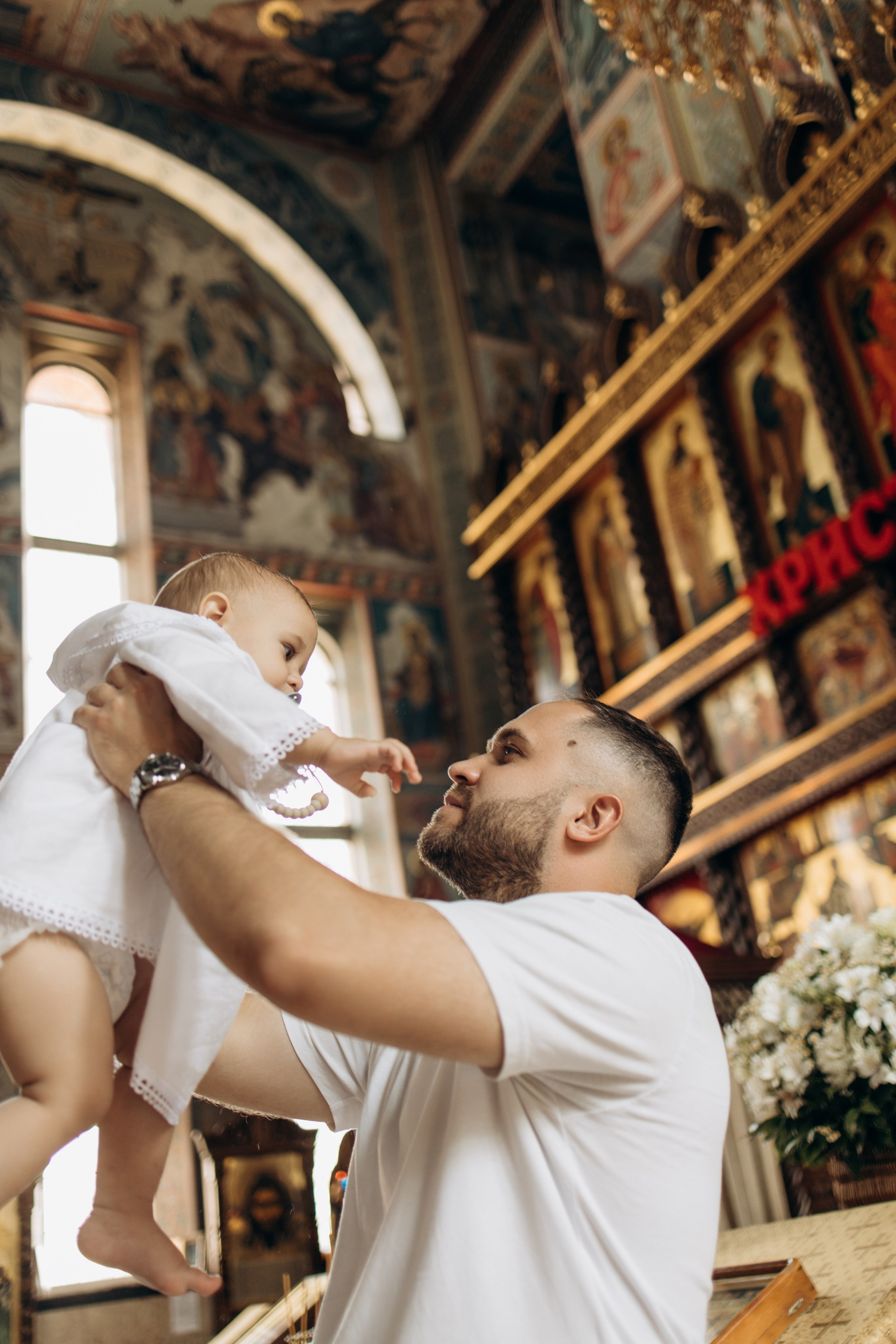 Крещение Радмира. Самый теплый фотограф в Краснодаре Рябоконь Ксения