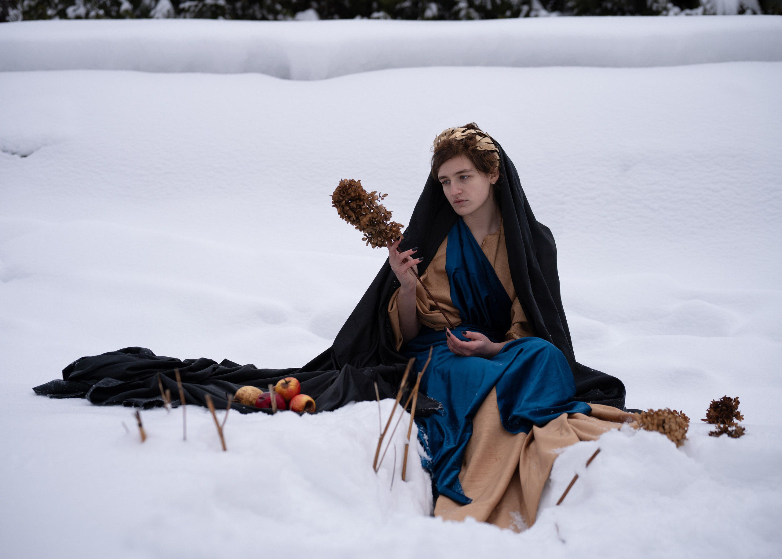 Времена Года. Деметра и Персефона. Анна Новосельцева. Индивидуальные фотосессии в Москве и М.О