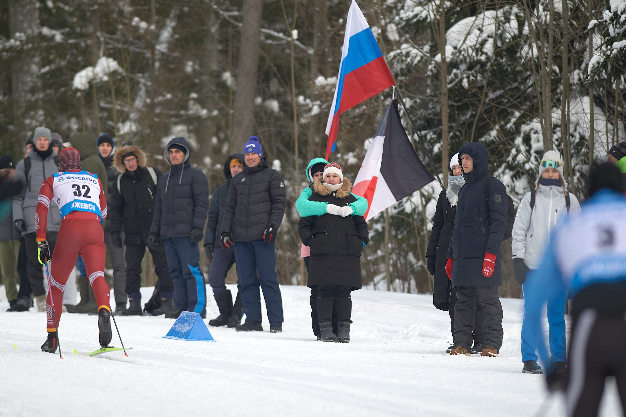 VI этап ФосАгро Кубка России по лыжным гонкам. Ижевск 25.01.2025 и 26.01.2025. Спортивный репортажный фотограф в Ижевске Сергей Мерзляков