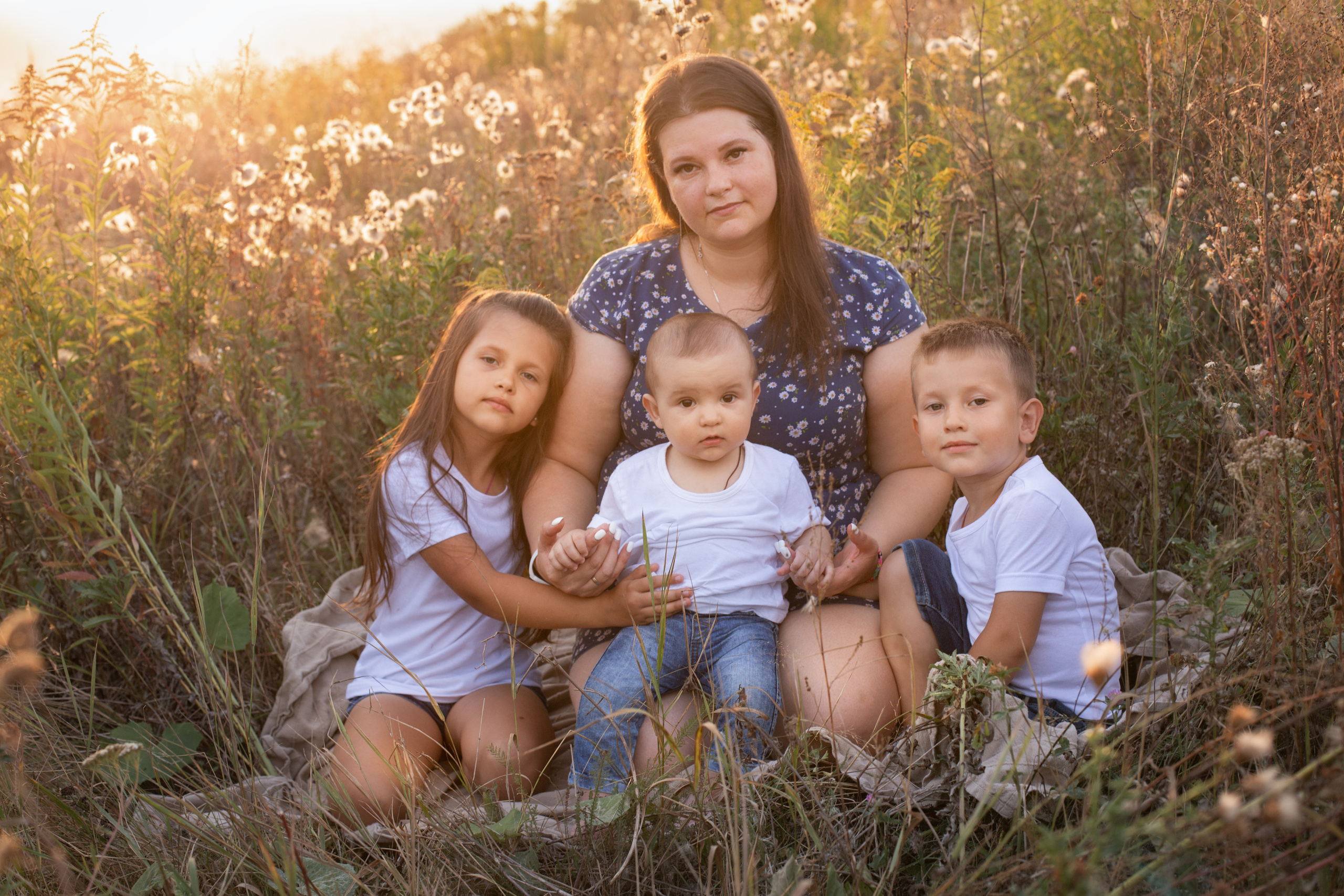 Елена с детками. Семейный и детский фотограф в Минске Владыко Татьяна