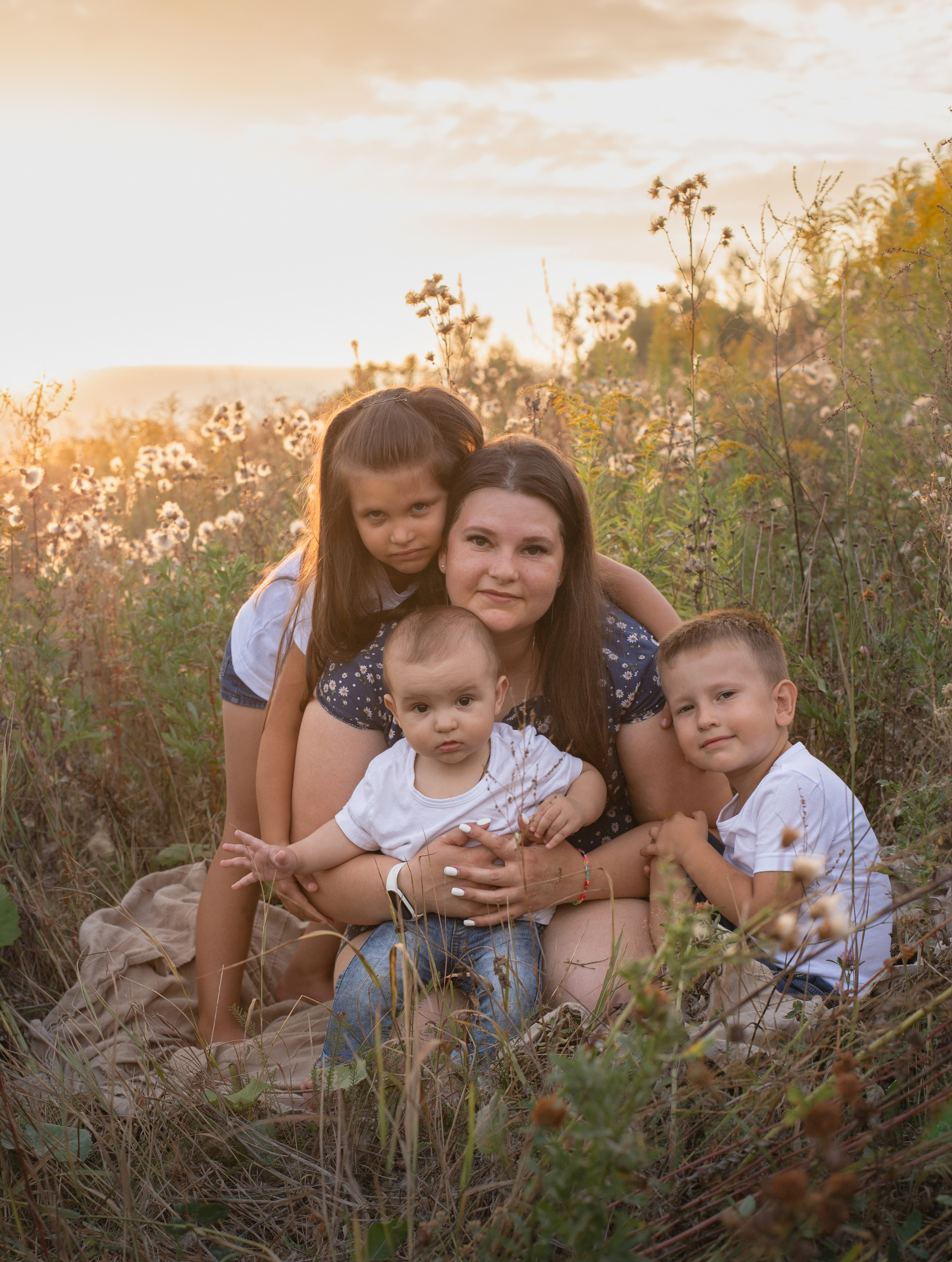 Елена с детками. Семейный и детский фотограф в Минске Владыко Татьяна