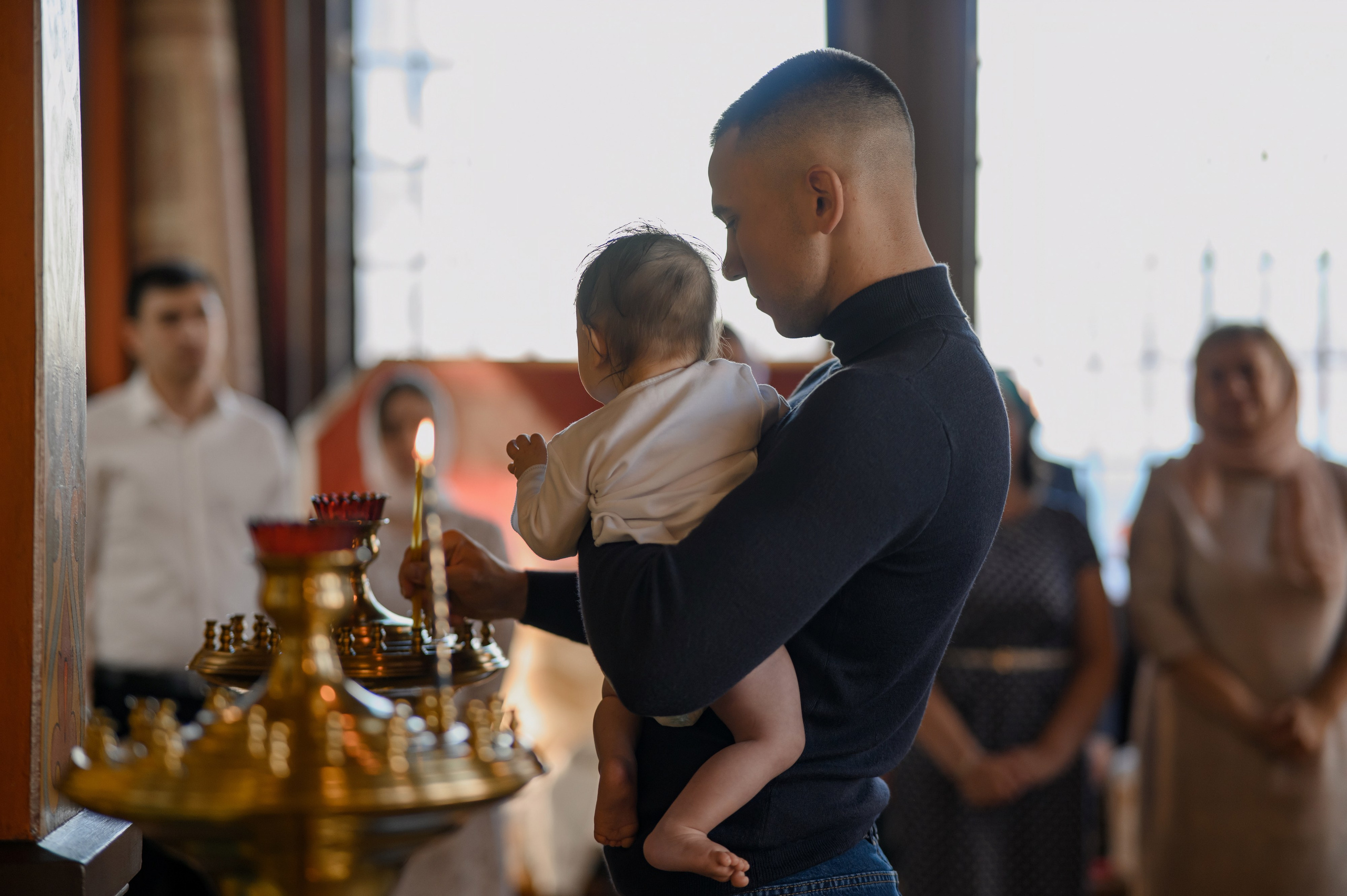Таинство крещения Ванечки. Свадебный фотограф Краснодар Елена Воробьева