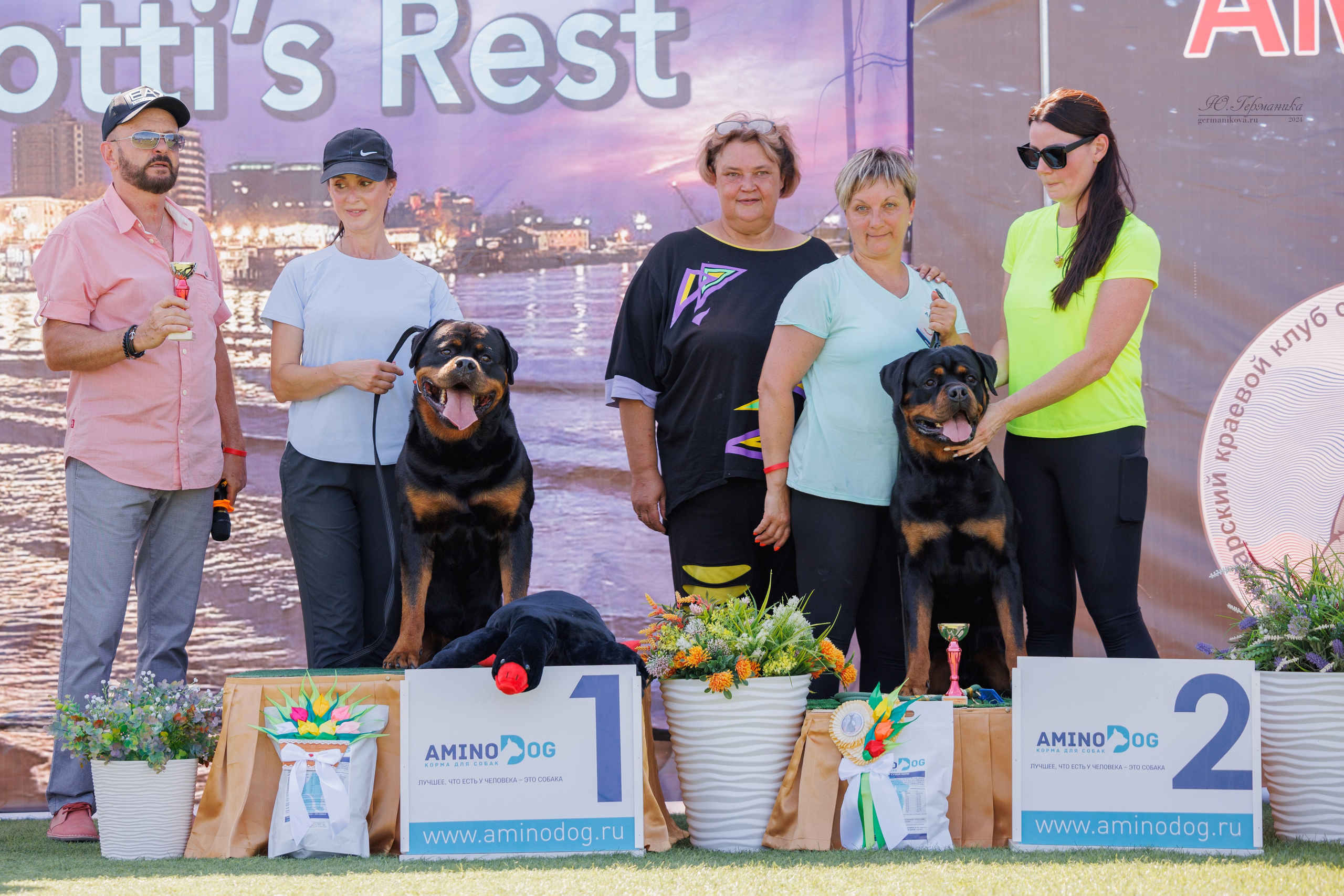 Анапа ротвейлеры 14-15.09.2024. Фотограф-анималист Юлия Германика