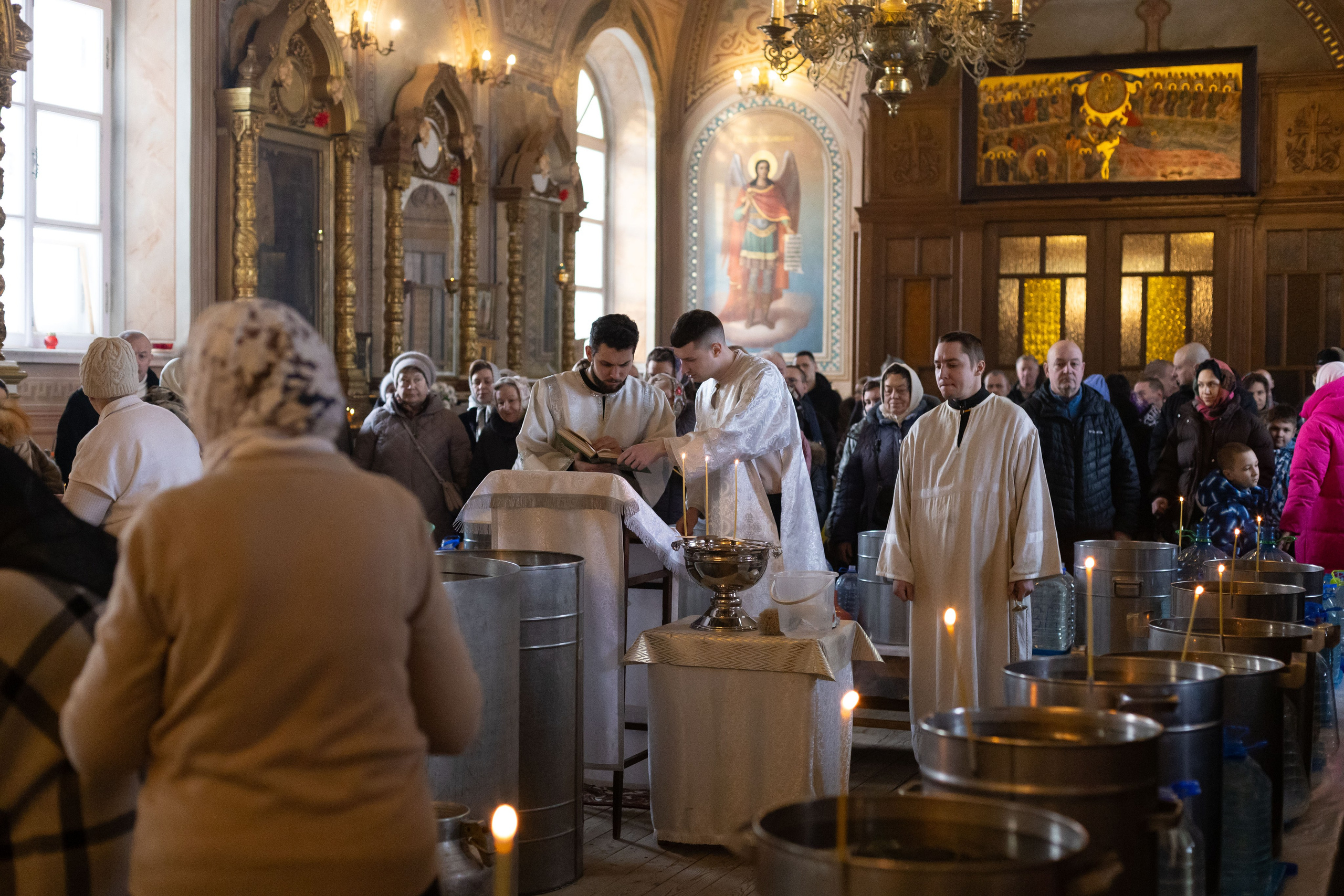 Крещение. Утренняя. Семейный и детский фотограф Анна Петракова