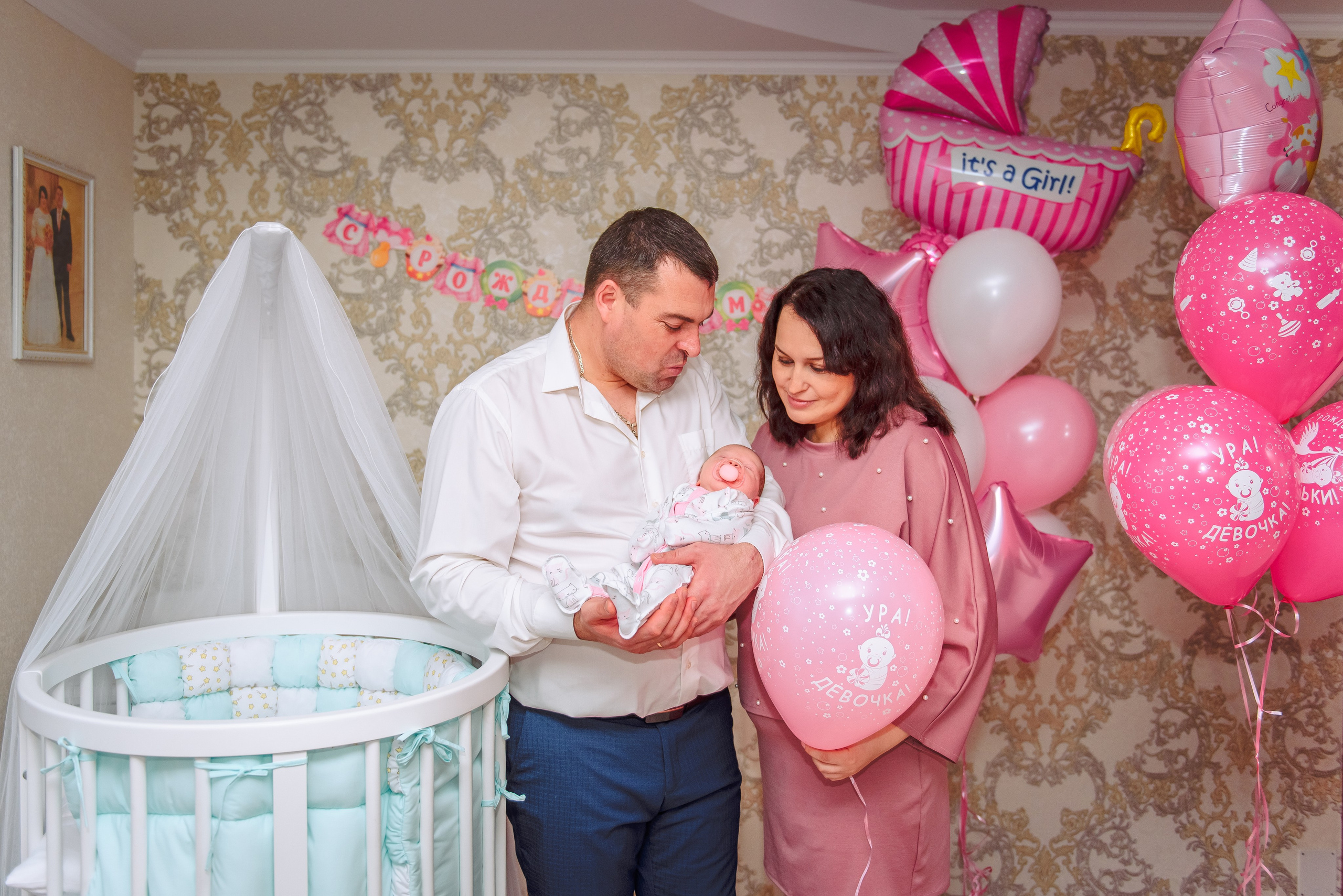 Выписка из роддома. Свадебный и семейный фотограф в Москве Юлия Винник