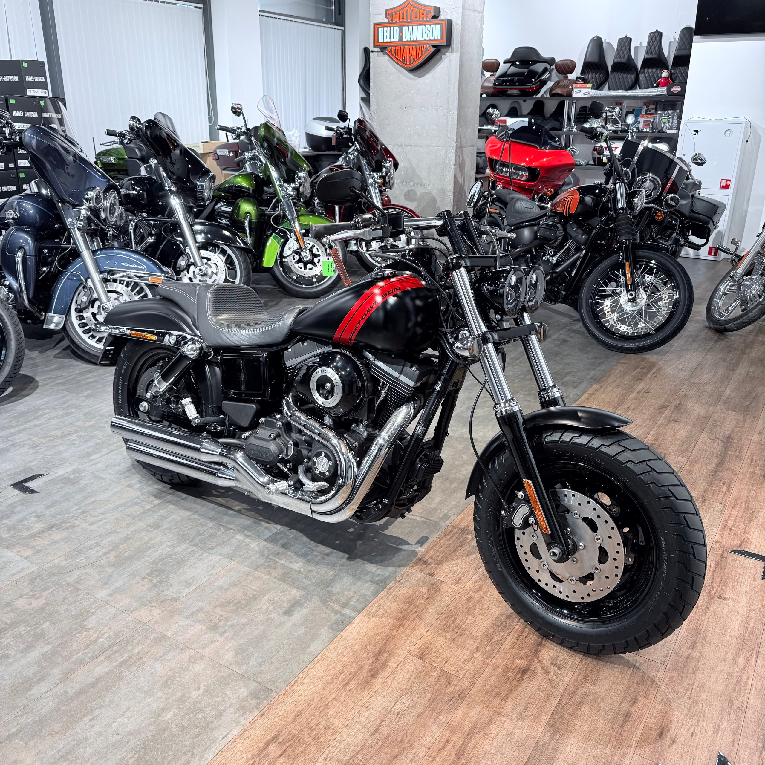 2014 Fat Воb Вlаck Denim. Hello Davidson, Москва. Только хорошие мотоциклы…