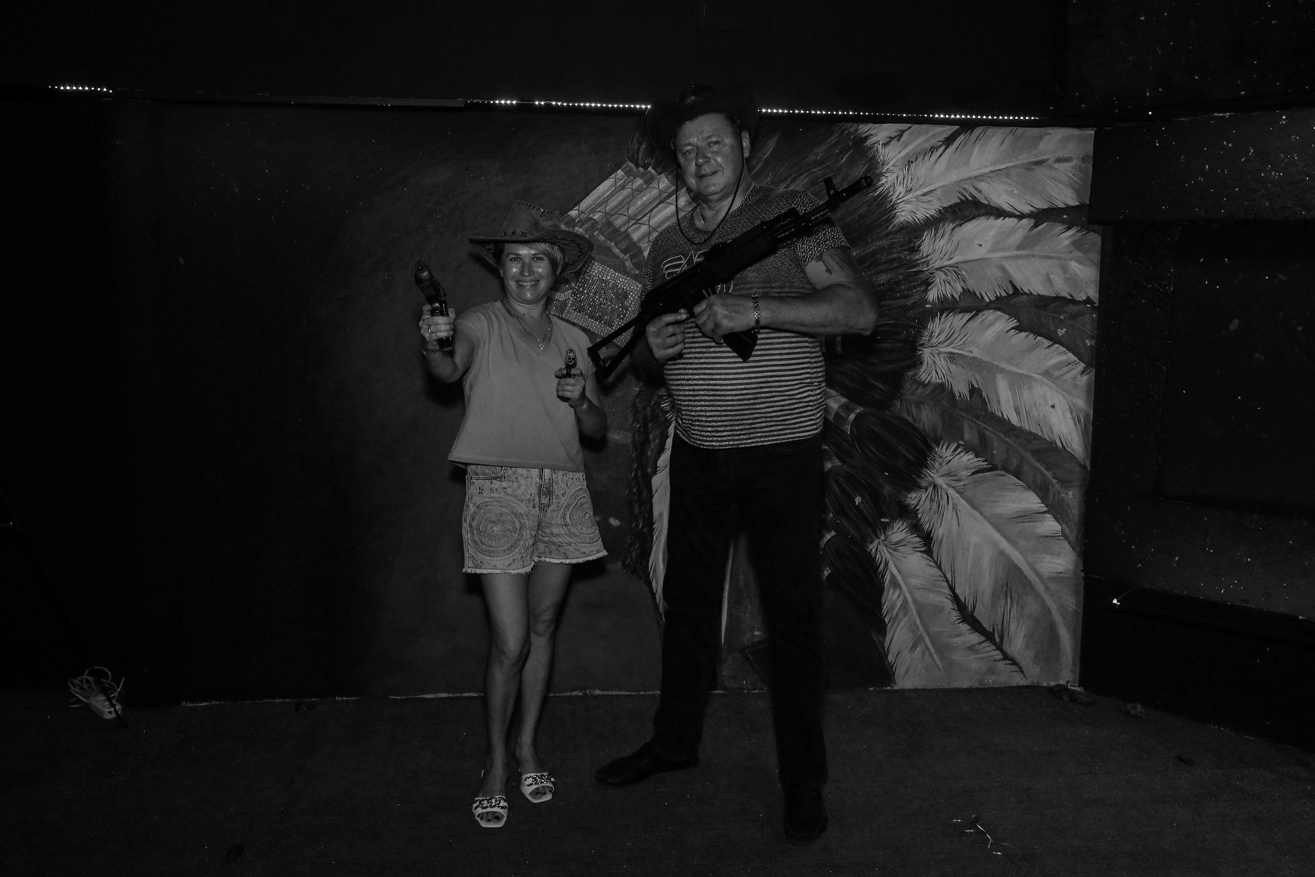 День рождение в стрелковом клубе. Фотограф Надршина Лилия