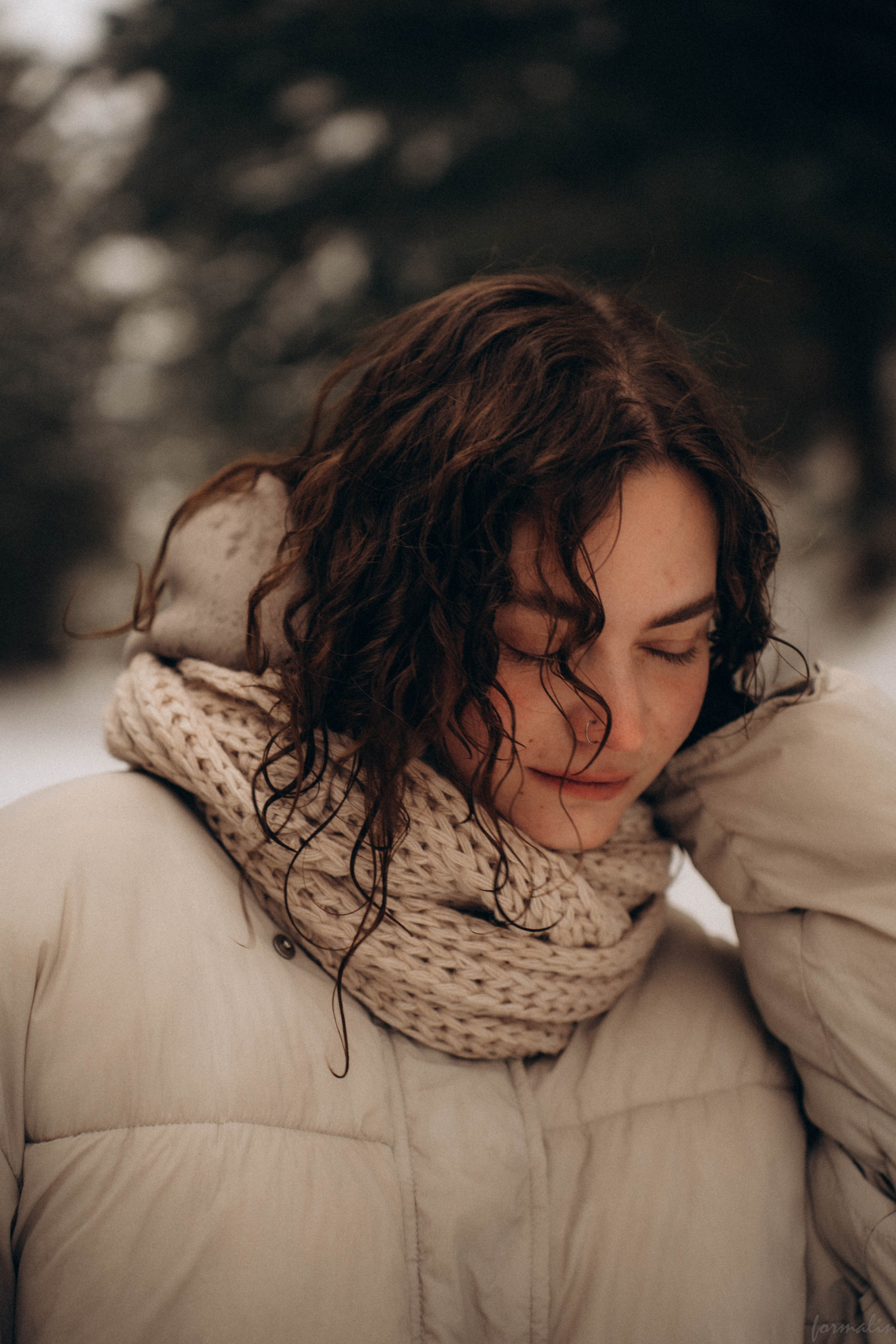 Романтичный снегопад. Алиса Никитцова | Фотограф в Казани