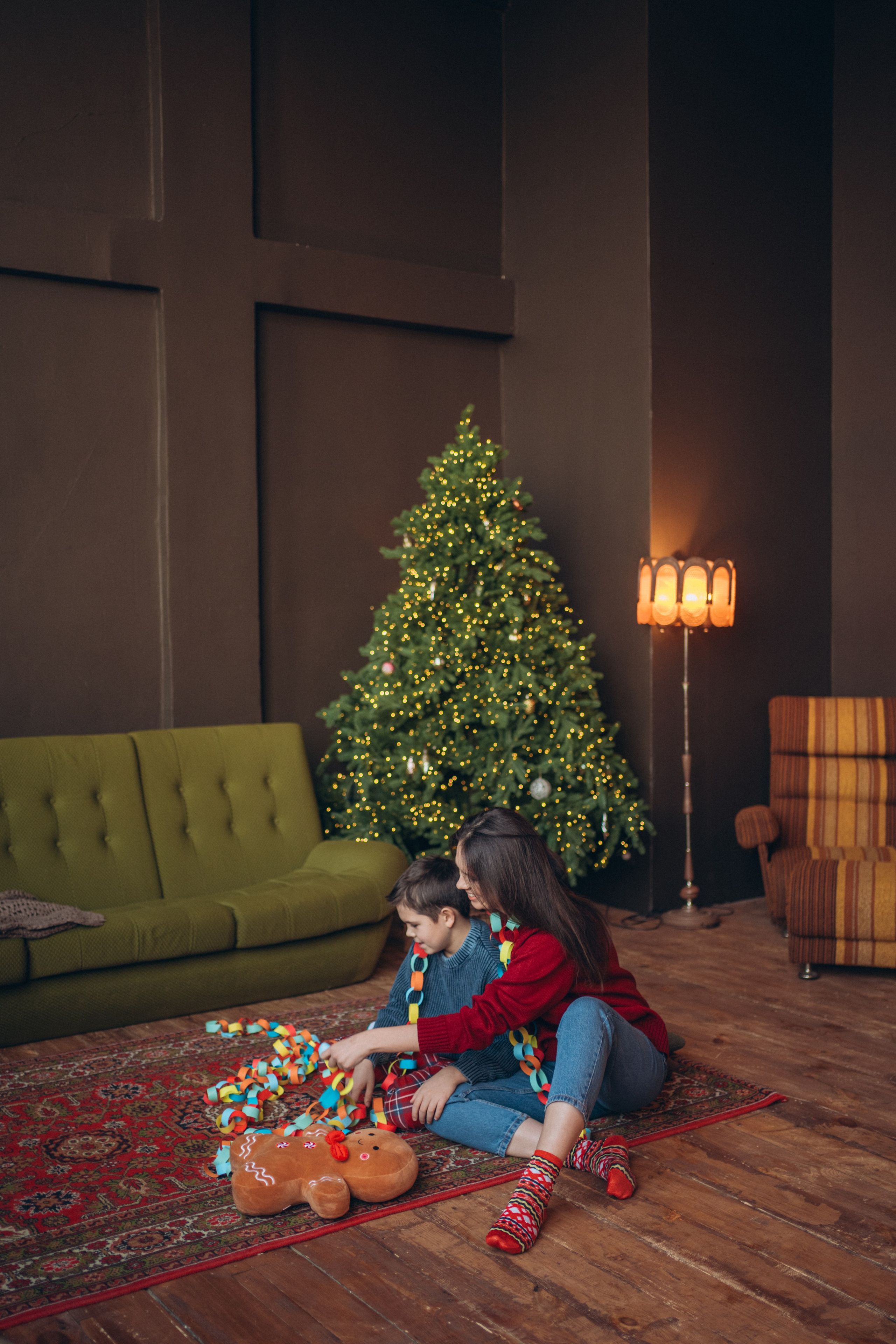 Новогодняя история. Семейный фотограф, фотосессия беременности в Новосибирске Кристина Киб