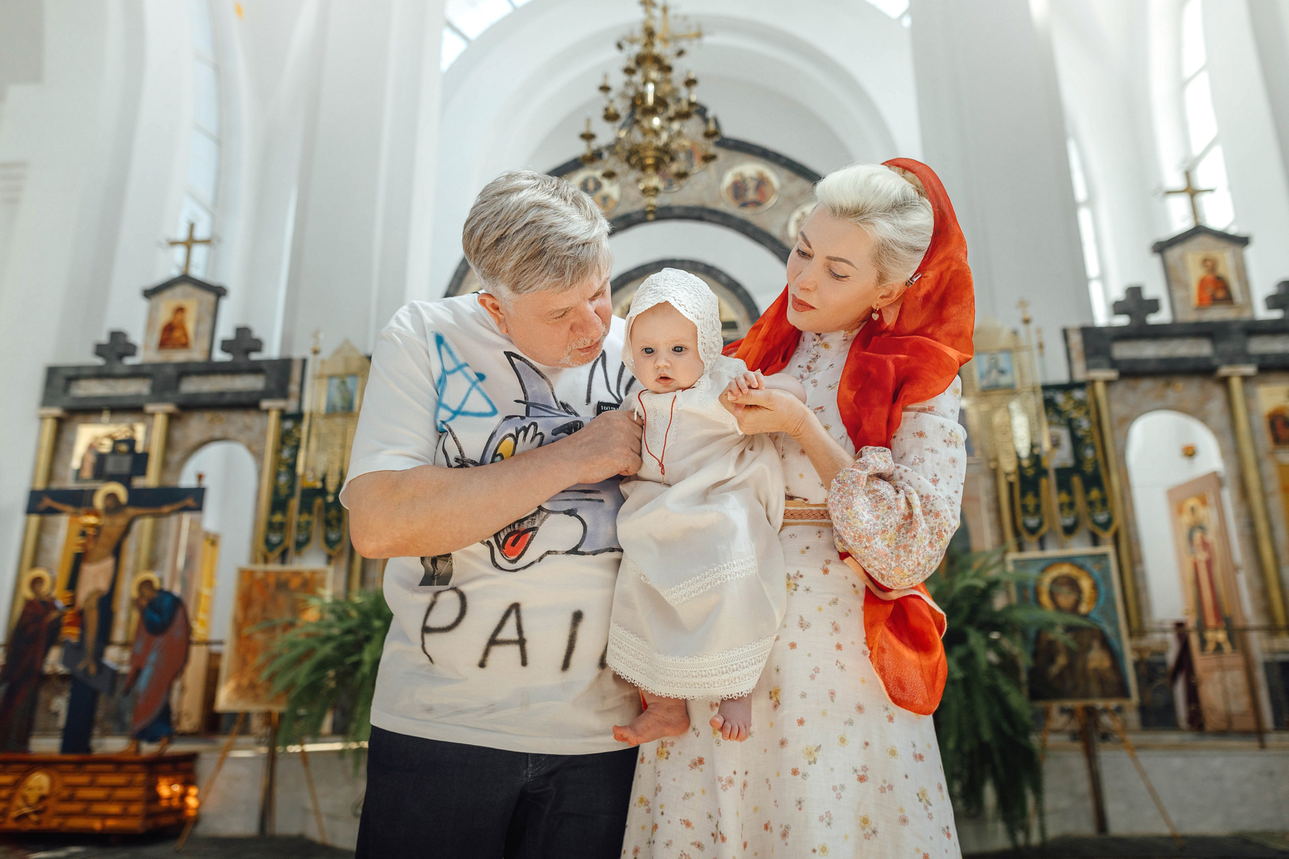 Крещение Мишель, гп. Ивенец, храм Ефросинии Полоцкой, август 2025