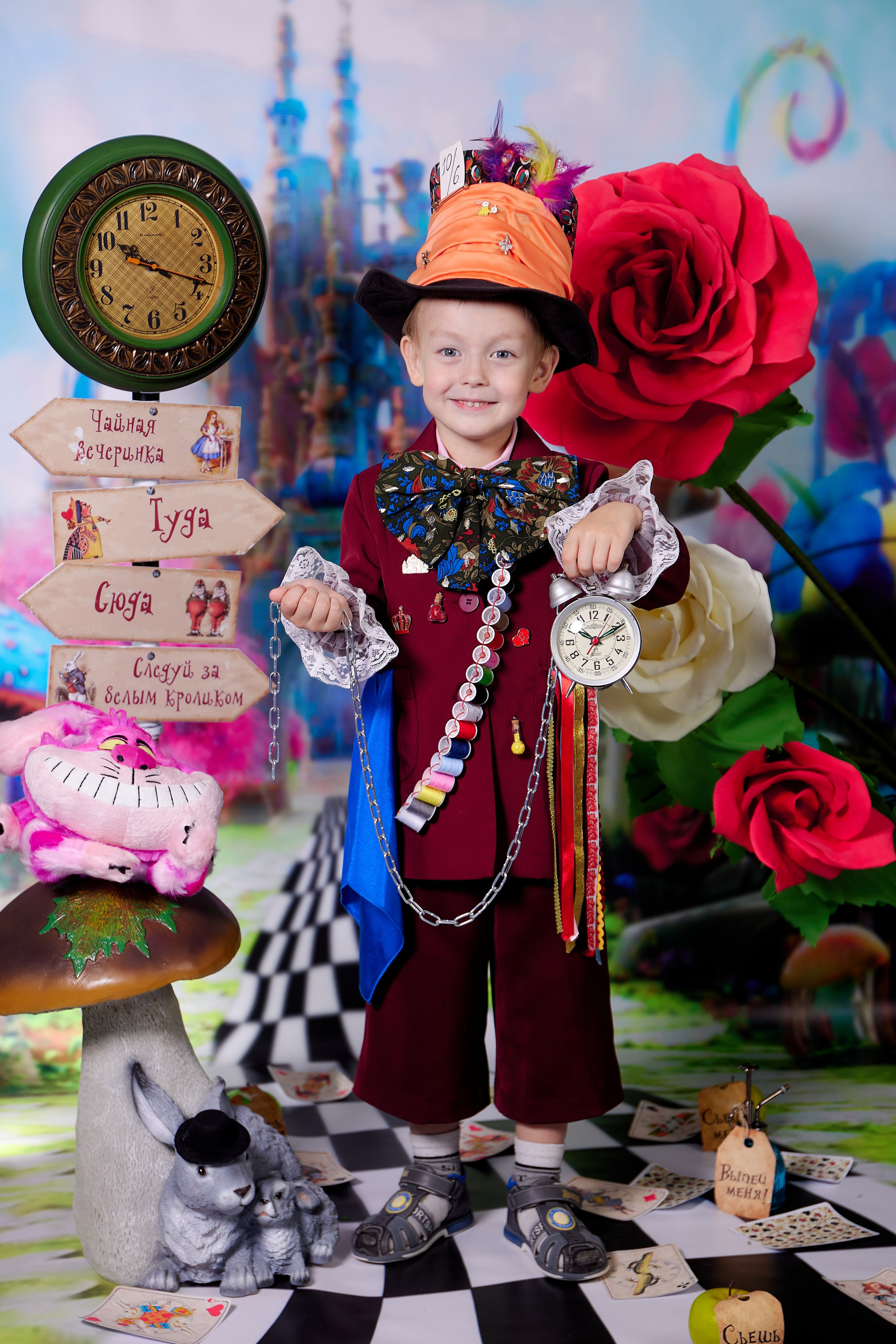 Алиса в стране чудес. Детская выездная фотостудия