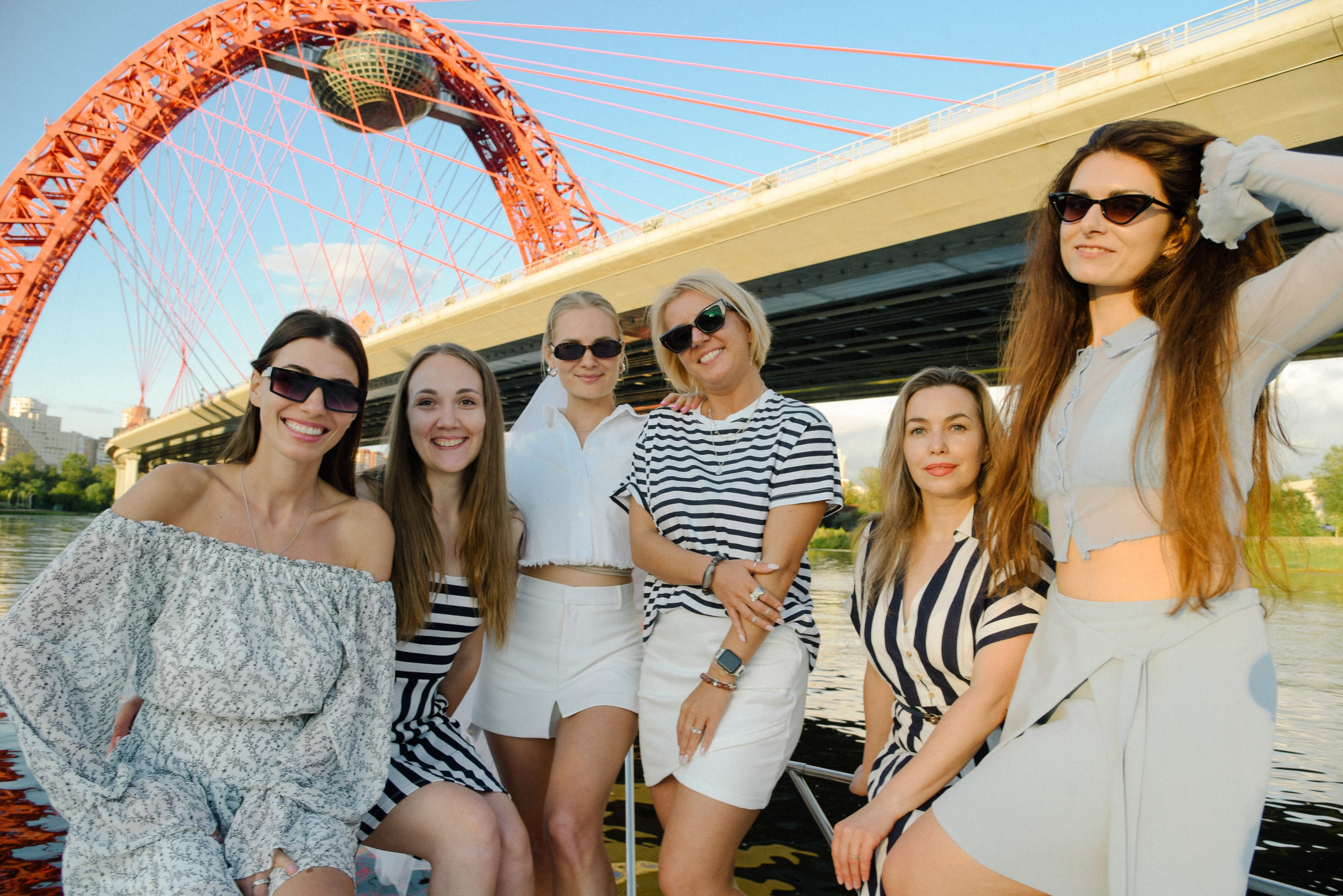 Девичник на яхте. Фотограф Лола Волна, город Москва