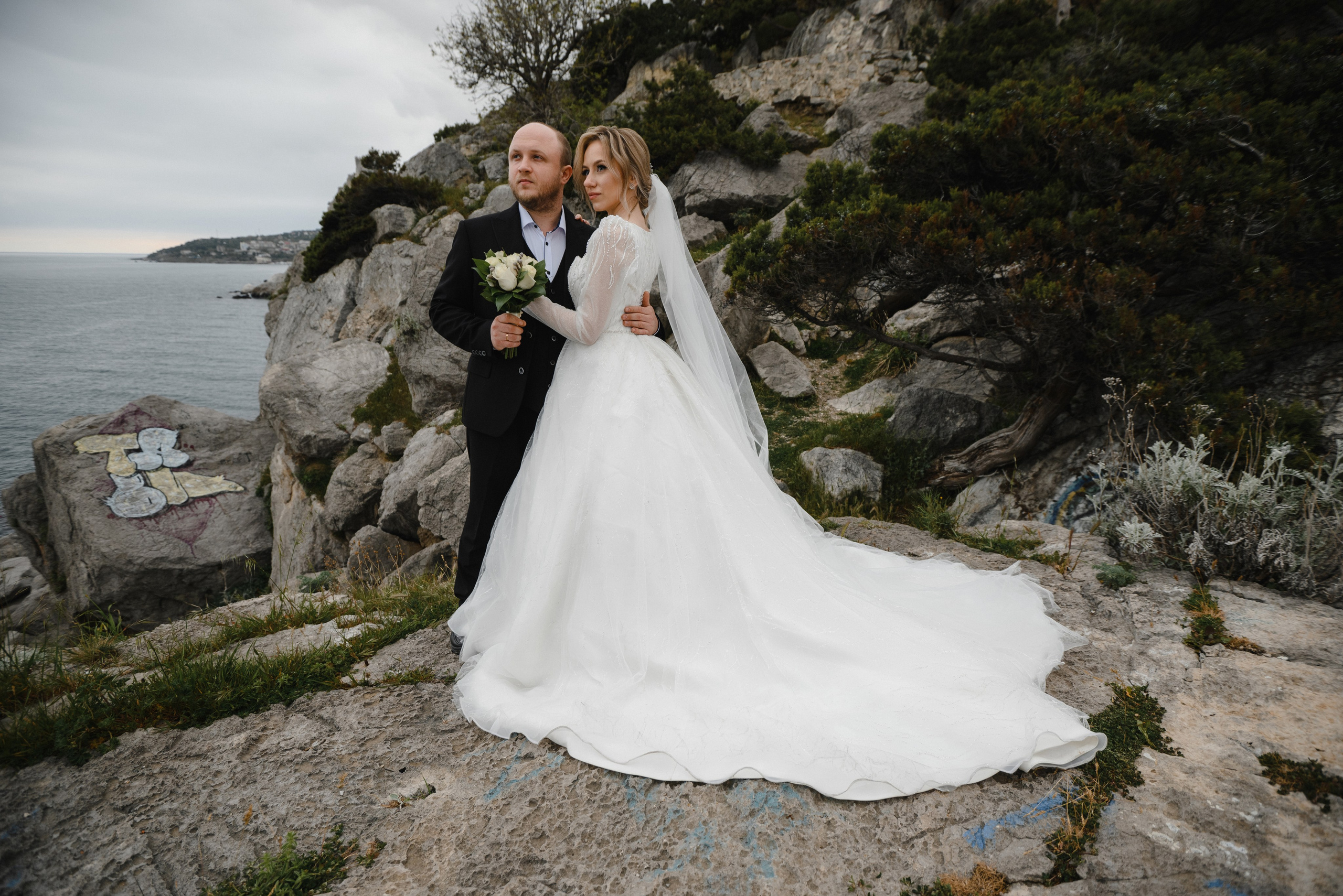 Прогулка у моря в Крыму. Свадебный фотограф в Крыму Алексей Лобач