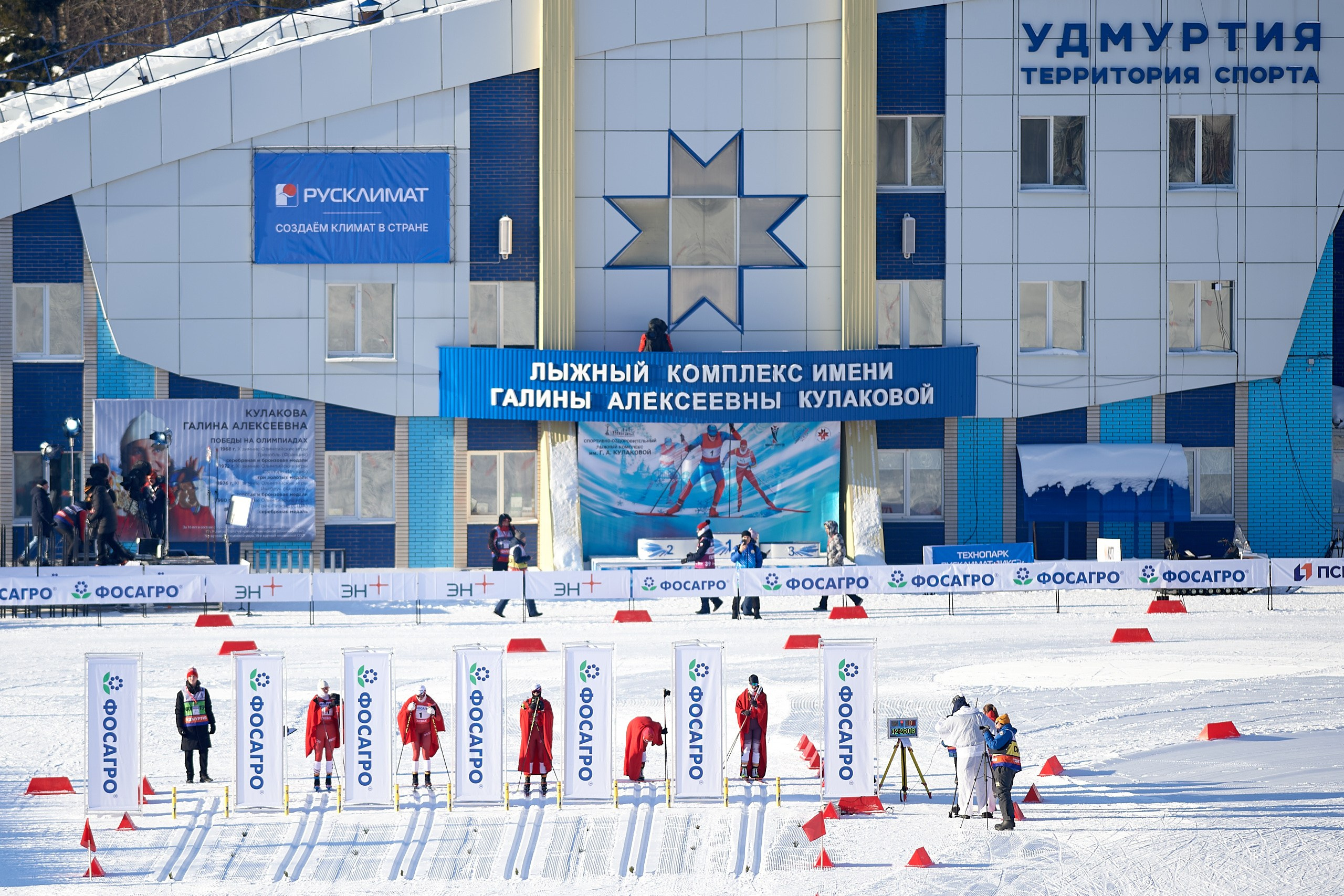 VI этап ФосАгро Кубка России по лыжным гонкам. Спринт. Ижевск 25.01.2025. Спортивный репортажный фотограф в Ижевске Сергей Мерзляков