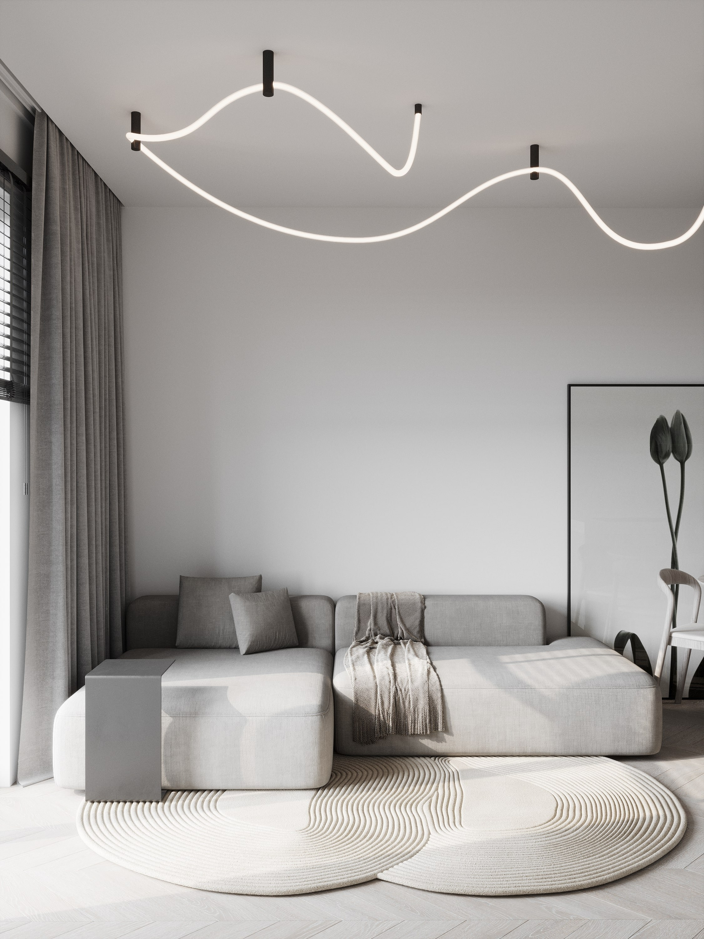 Квартира в стиле минимализм. Наталья Симон