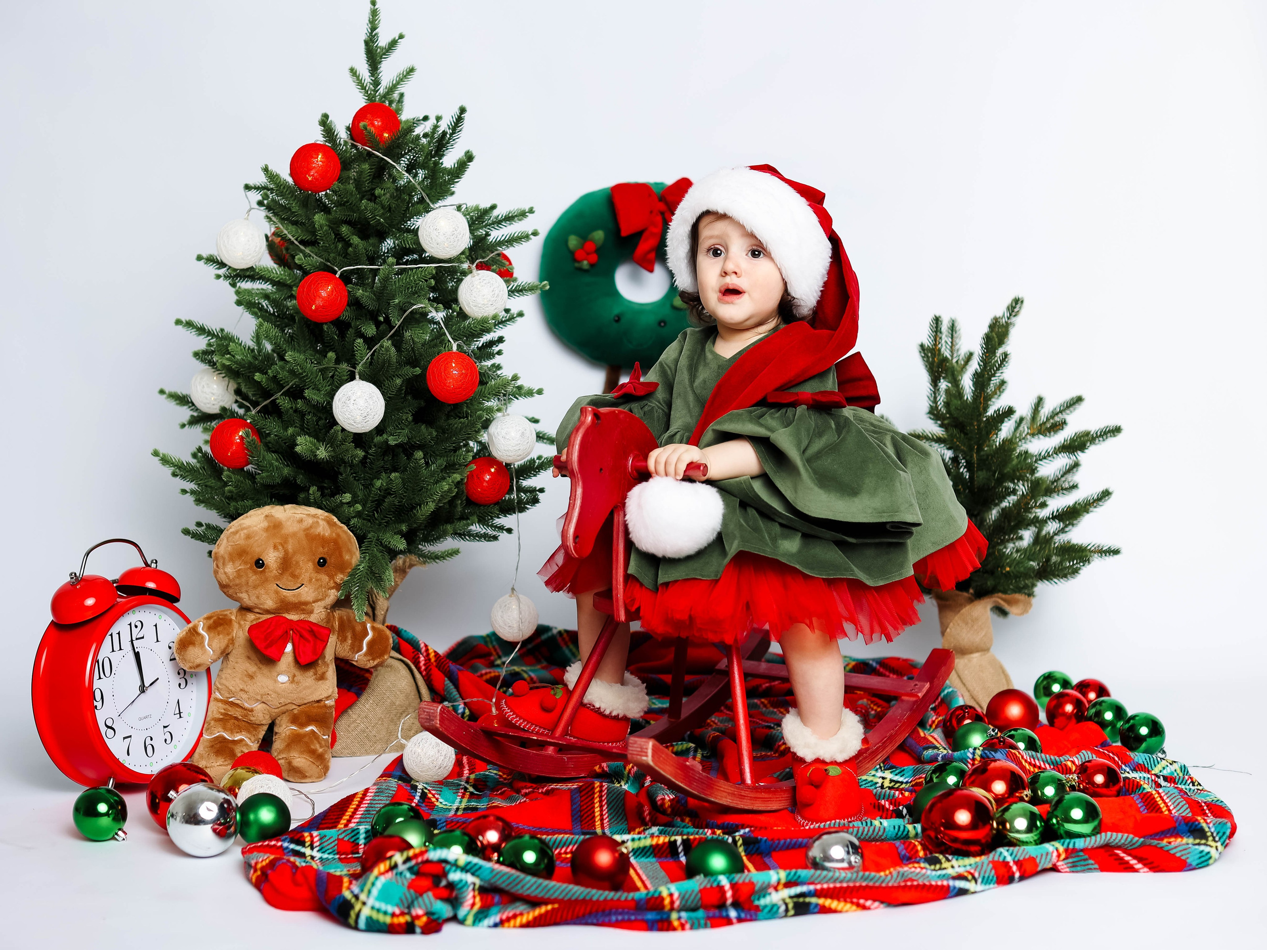 Новогодняя фотосессия на годик, два и три!. Семейный и детский фотограф Москва Елена Екимова 8926-895-38-86