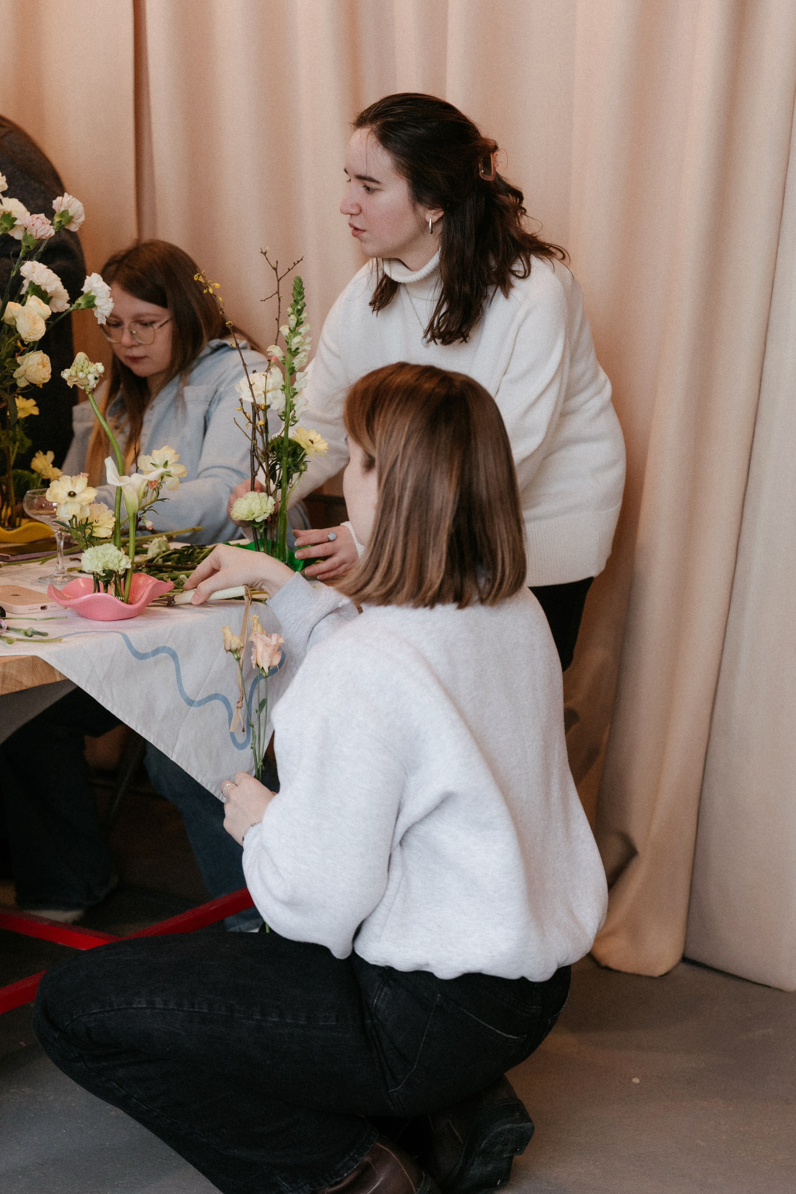 Мастер Класс по созданию Экибаны. Фотограф Муратова Алена