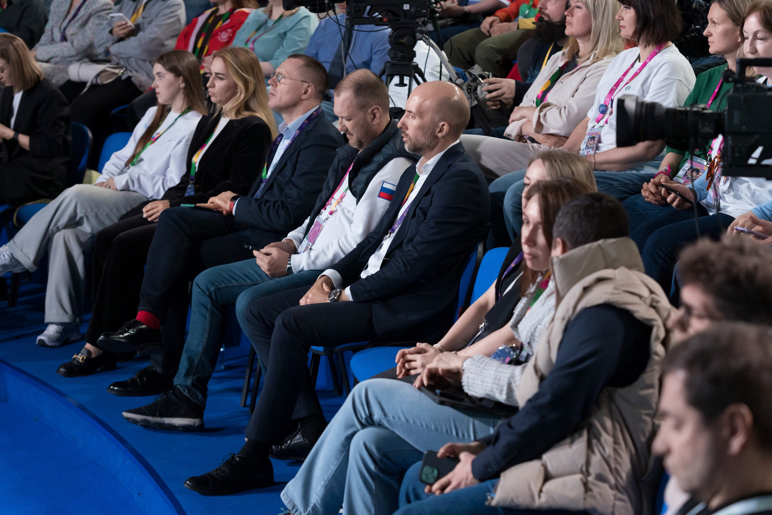 Герман Греф на Всемирном Фестивале Молодежи 2024. Репортажный фотограф в Красной Поляне и Сочи Павлюченко Екатерина