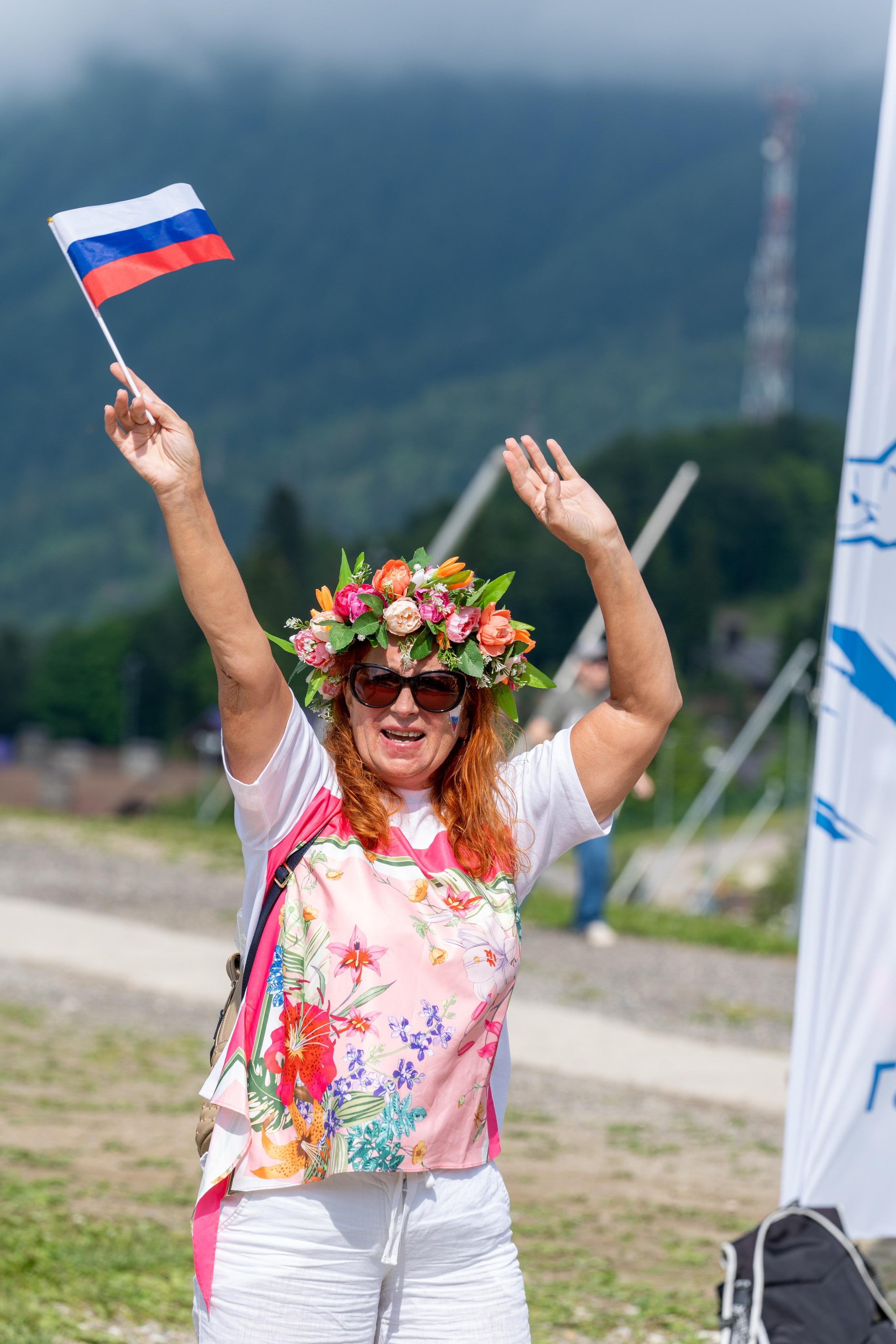 День России на курорте Газпром 2023. Репортажный фотограф в Красной Поляне и Сочи Павлюченко Екатерина