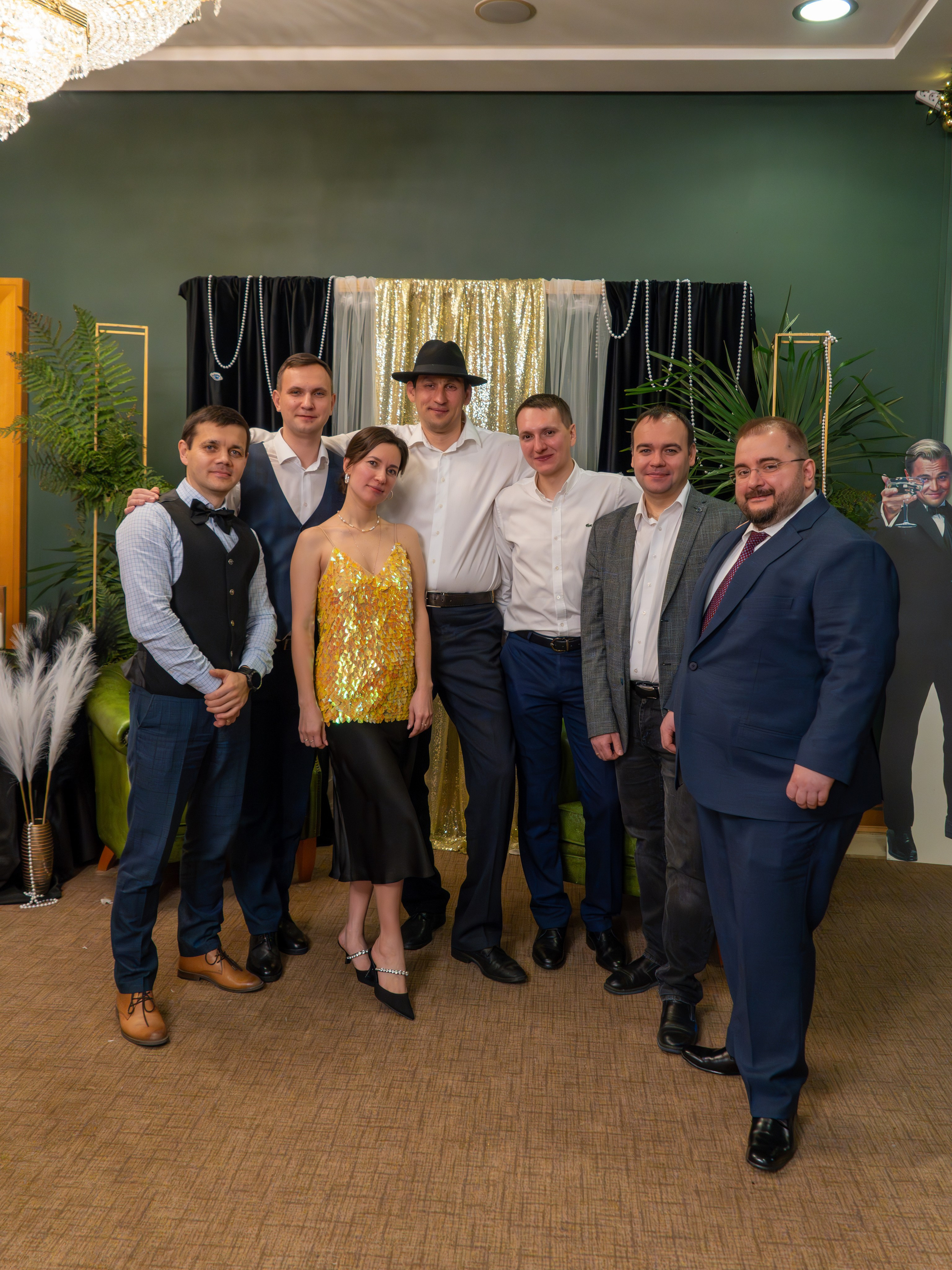 Новый год в стиле Great Gatsby. Репортажный фотограф в Красной Поляне и Сочи Павлюченко Екатерина