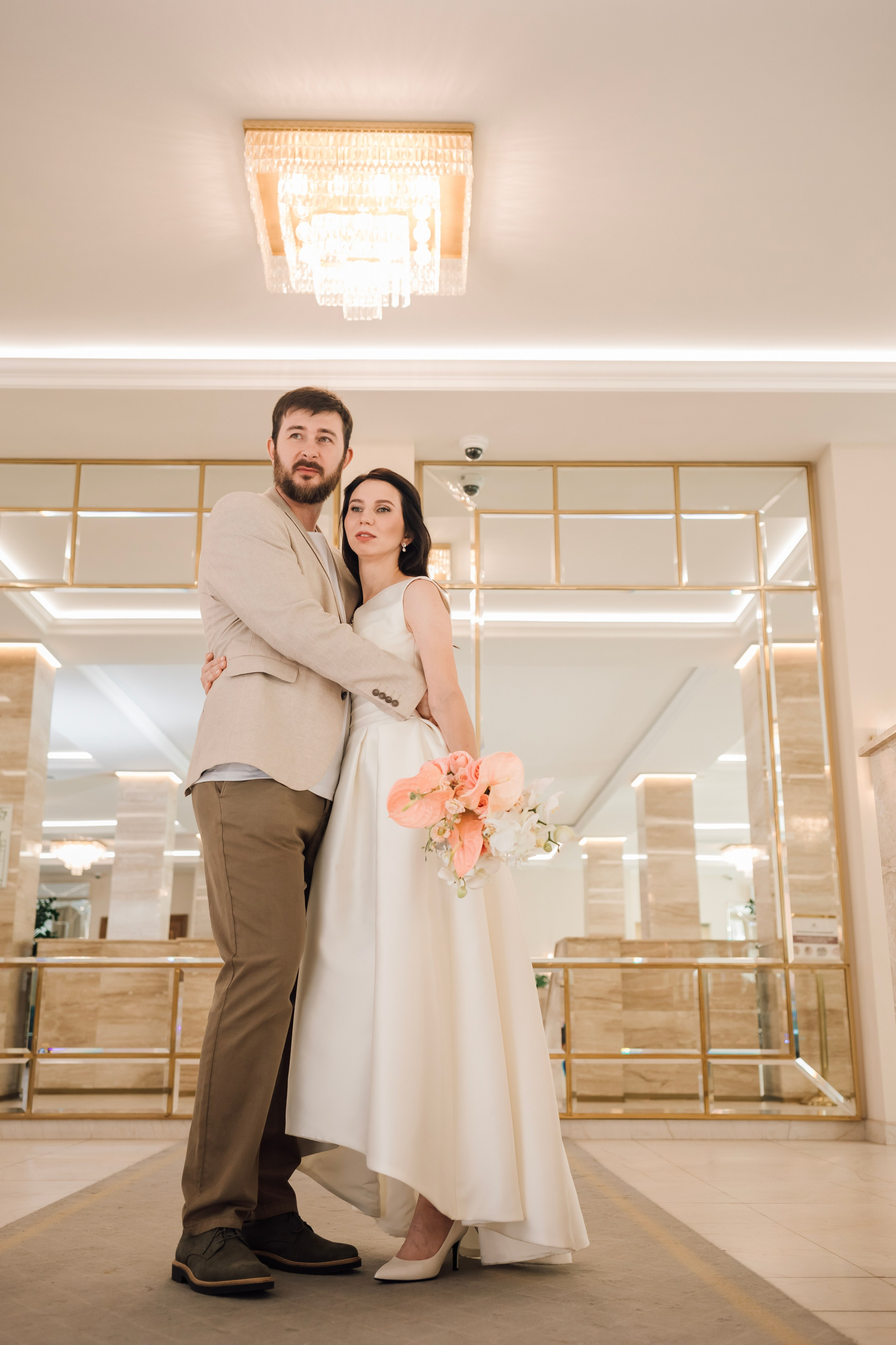 Таня и Миша. Свадьба в лофте. Свадебный и семейный фотограф в Москве Евгения Лисина