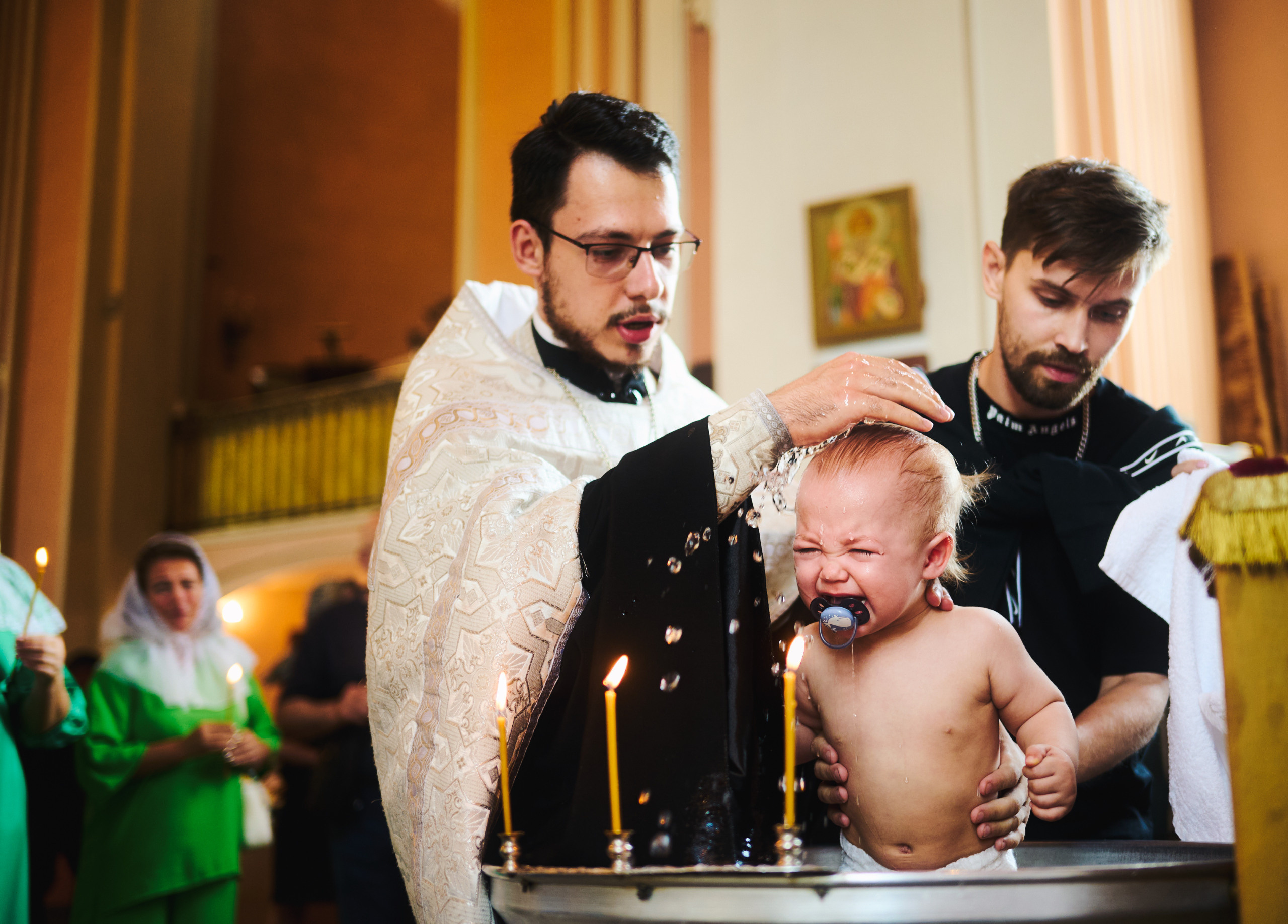 Крещение в Чесменском соборе. May the numbers guide us