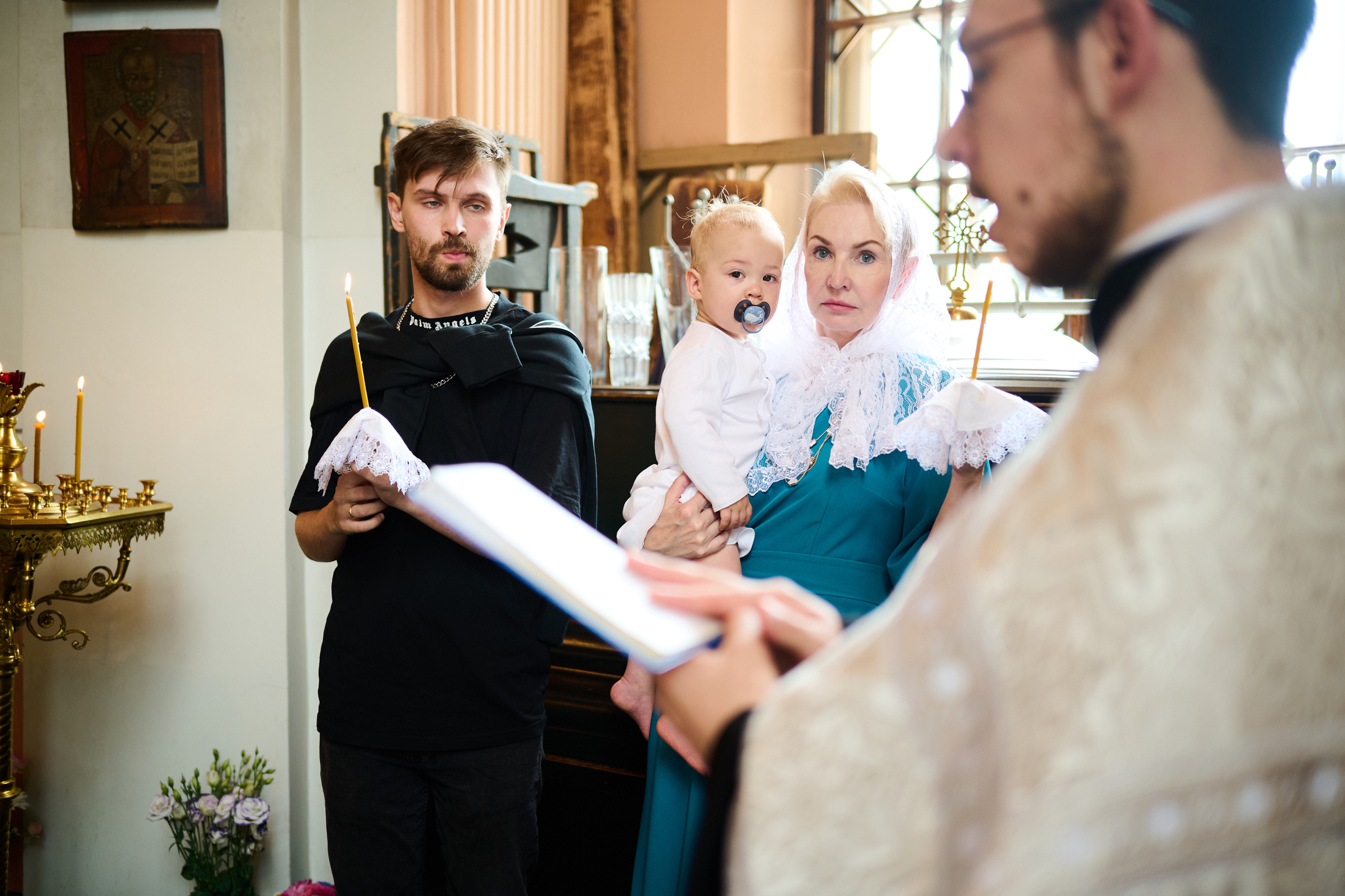 Крещение в Чесменском соборе. May the numbers guide us