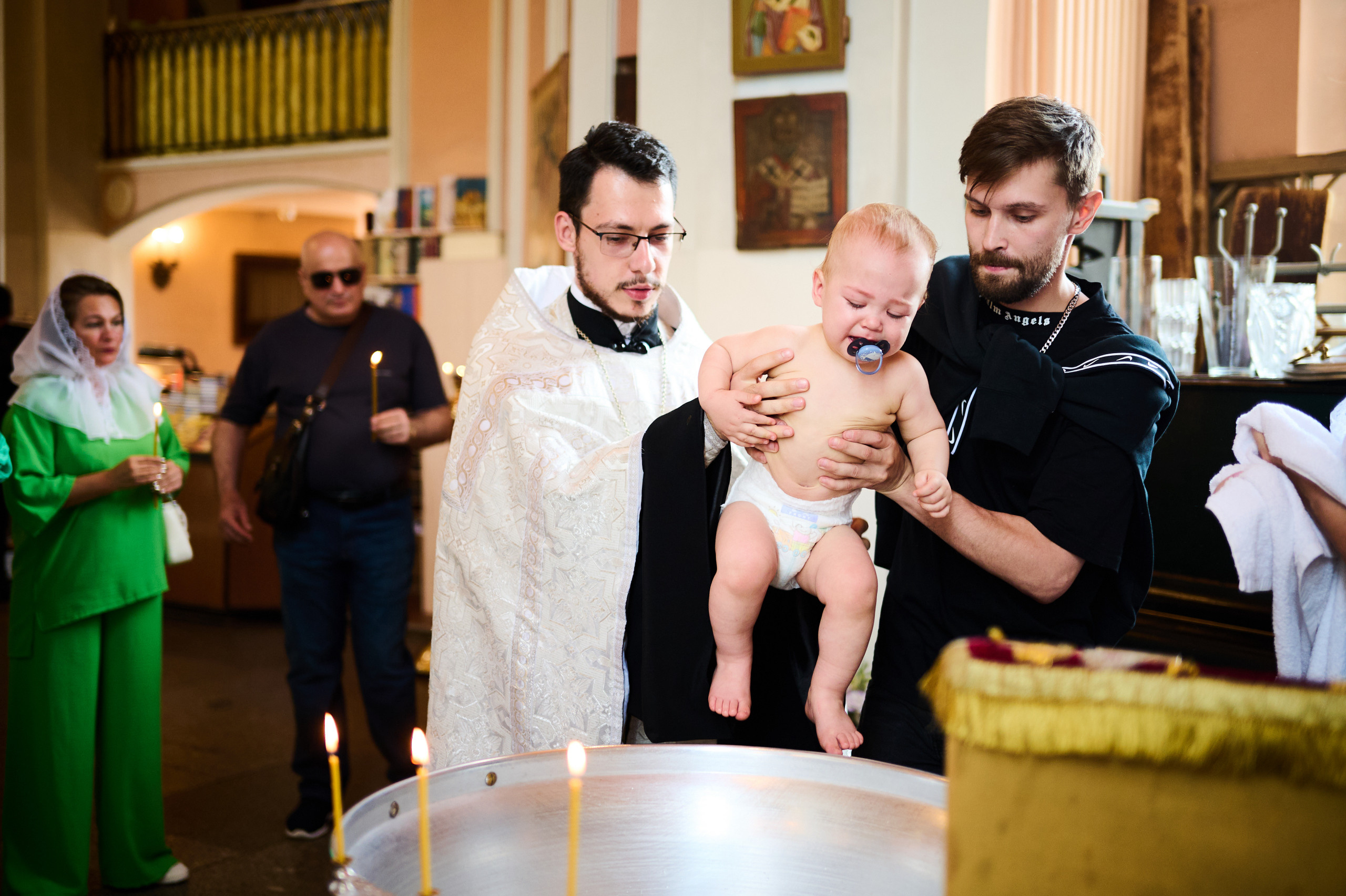 Крещение в Чесменском соборе. May the numbers guide us