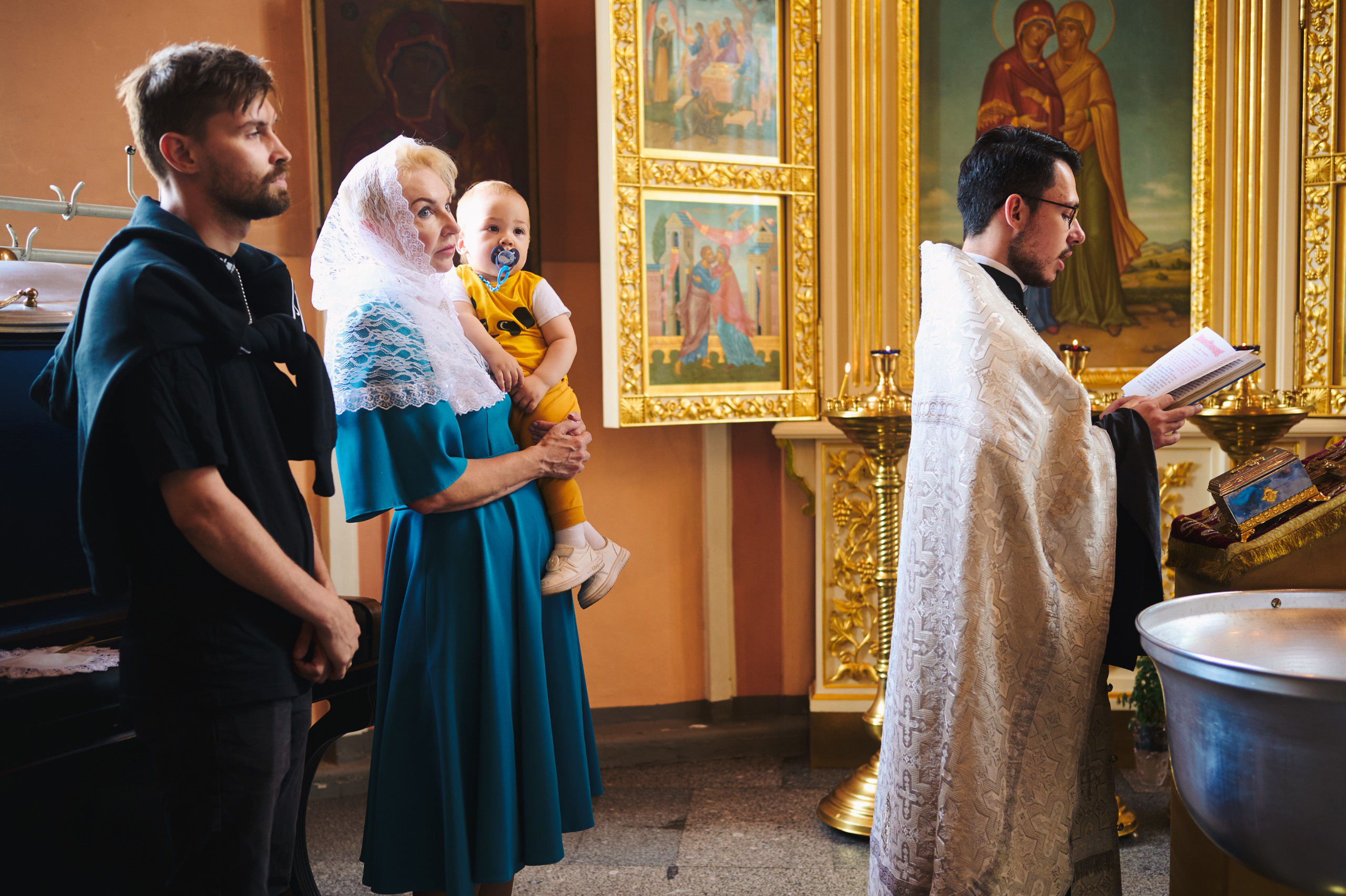 Крещение в Чесменском соборе. May the numbers guide us