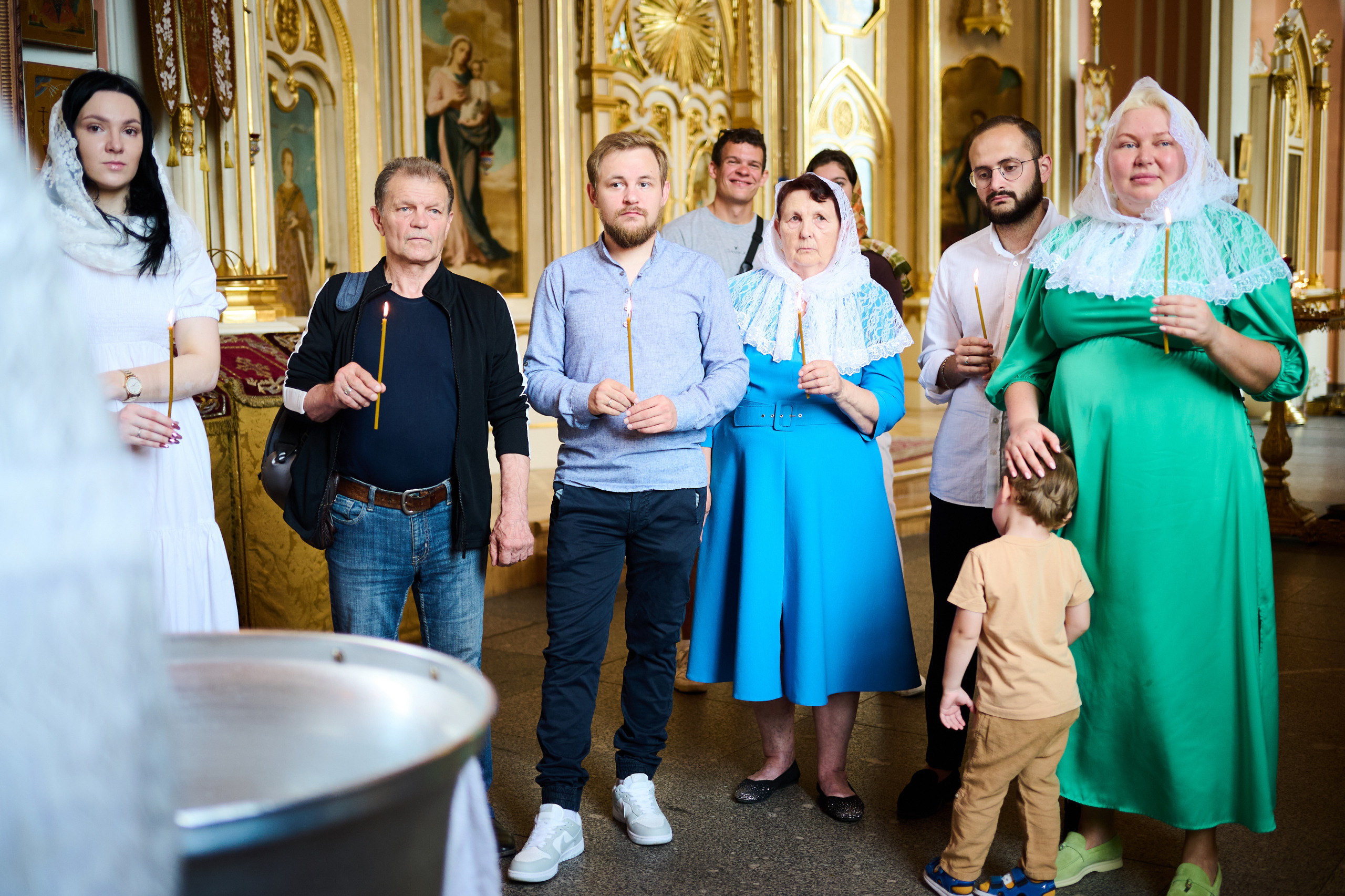 Крещение в Чесменском соборе. May the numbers guide us