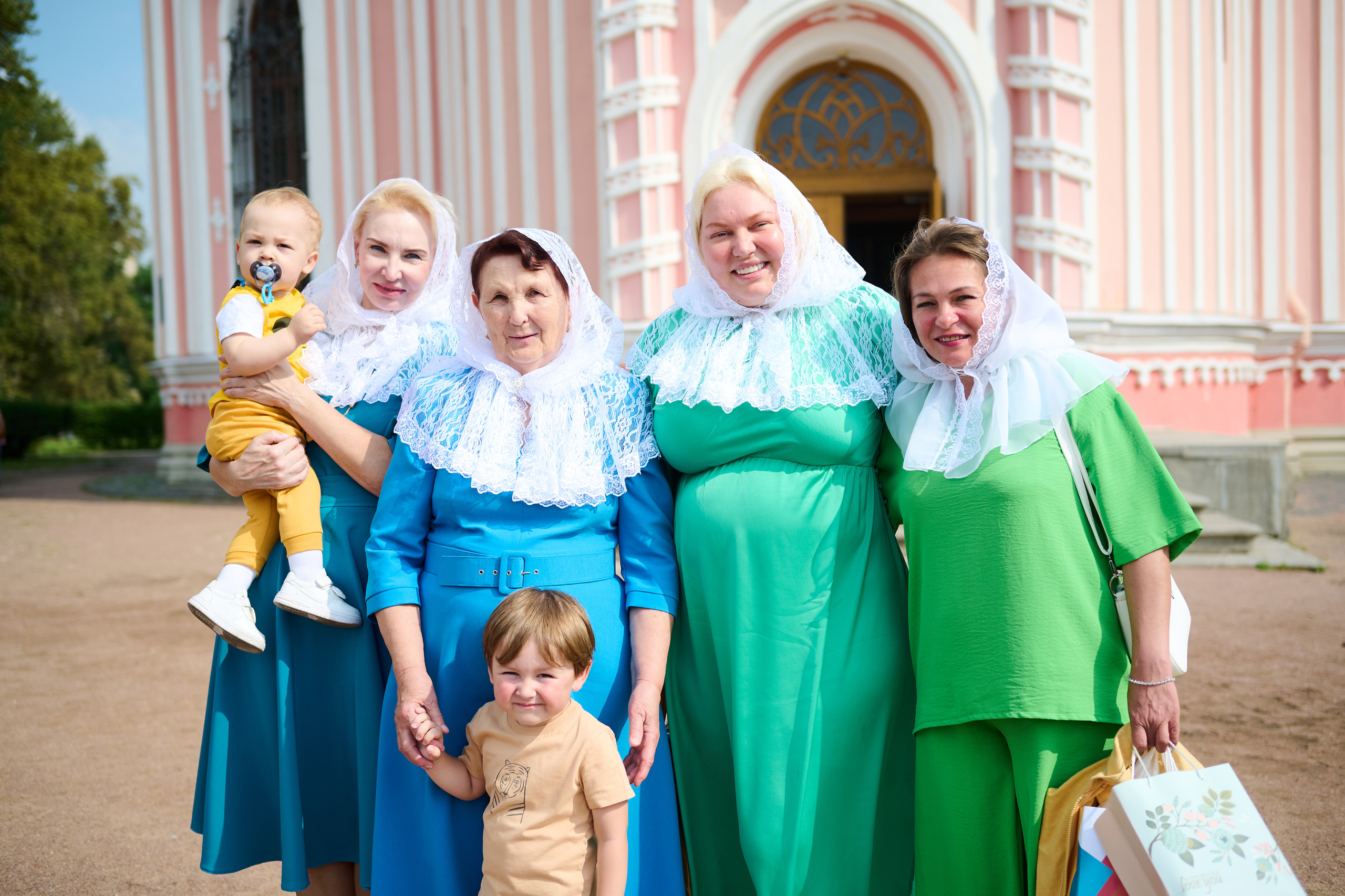 Крещение в Чесменском соборе. May the numbers guide us