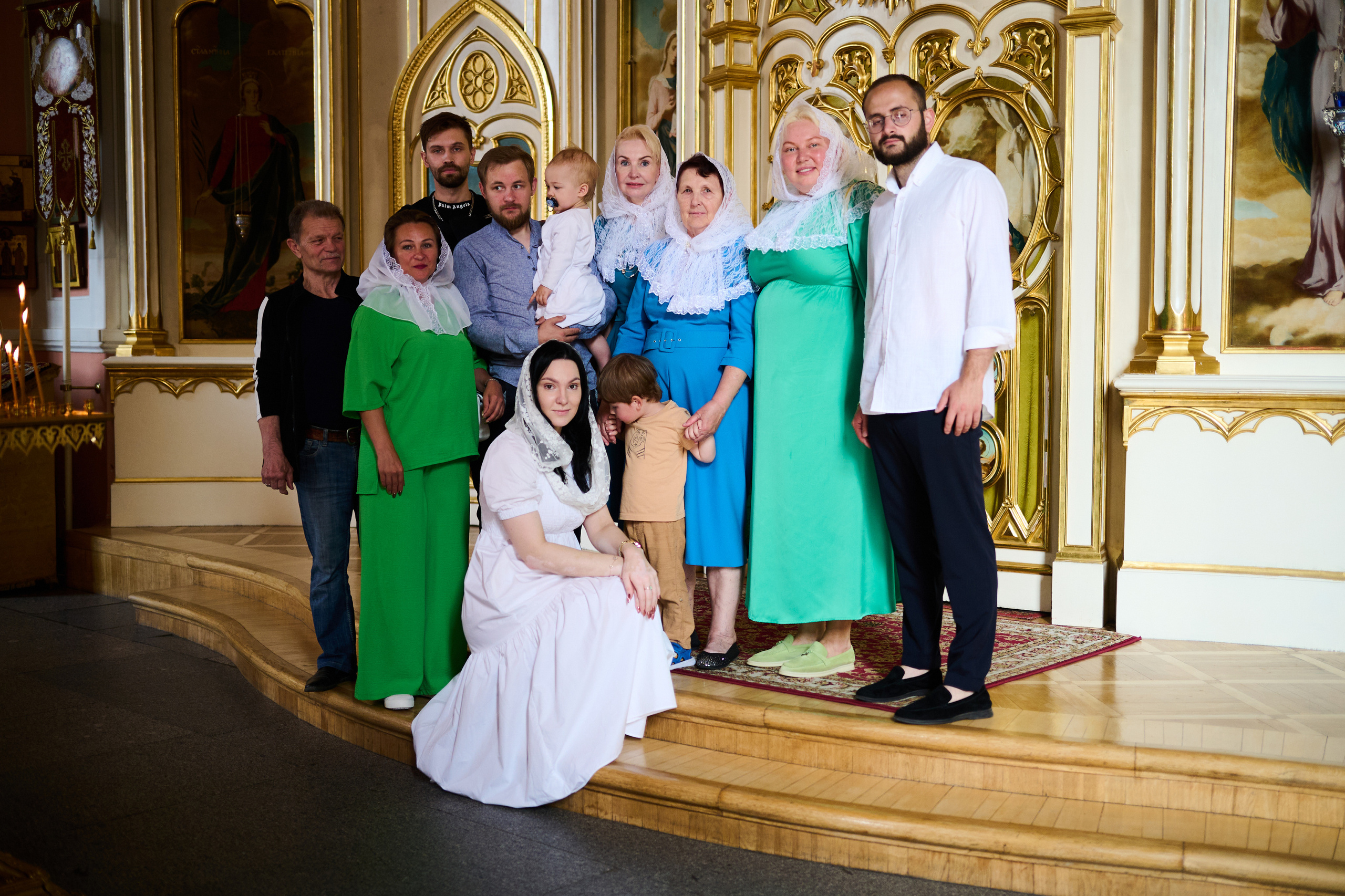 Крещение в Чесменском соборе. May the numbers guide us