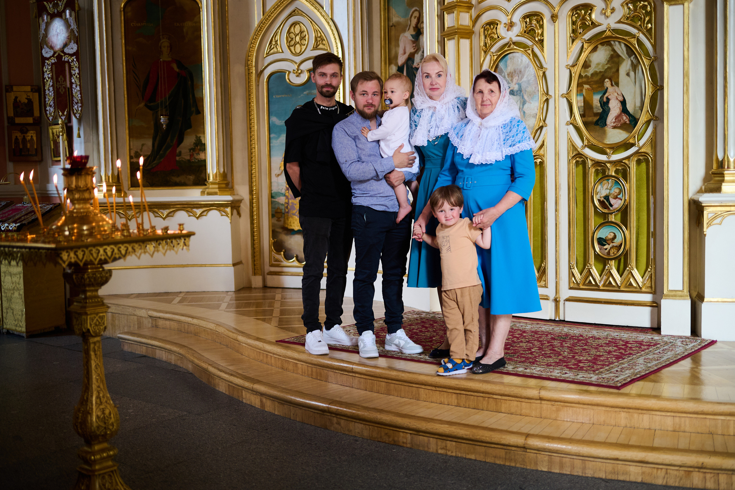 Крещение в Чесменском соборе. May the numbers guide us