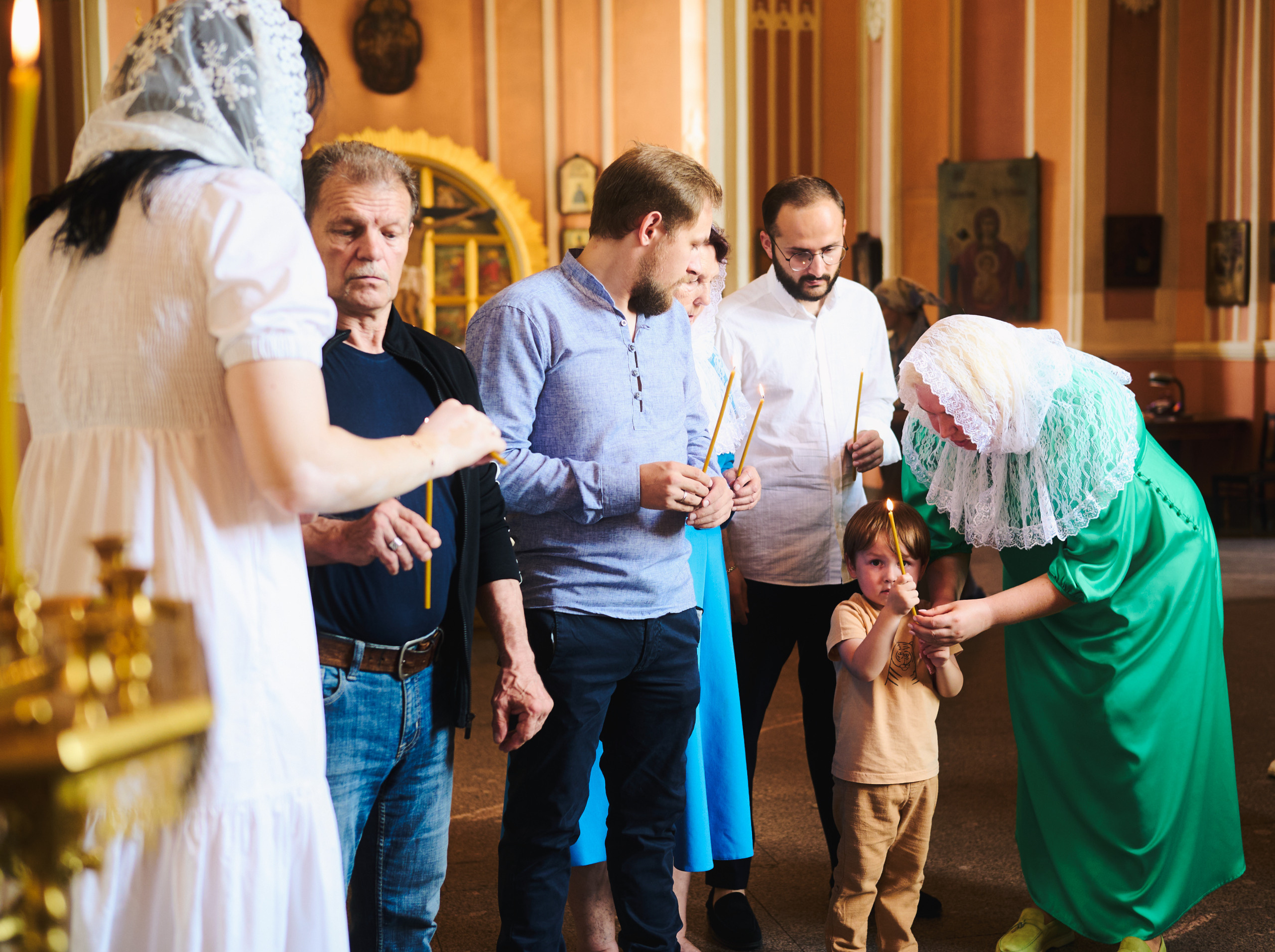 Крещение в Чесменском соборе. May the numbers guide us