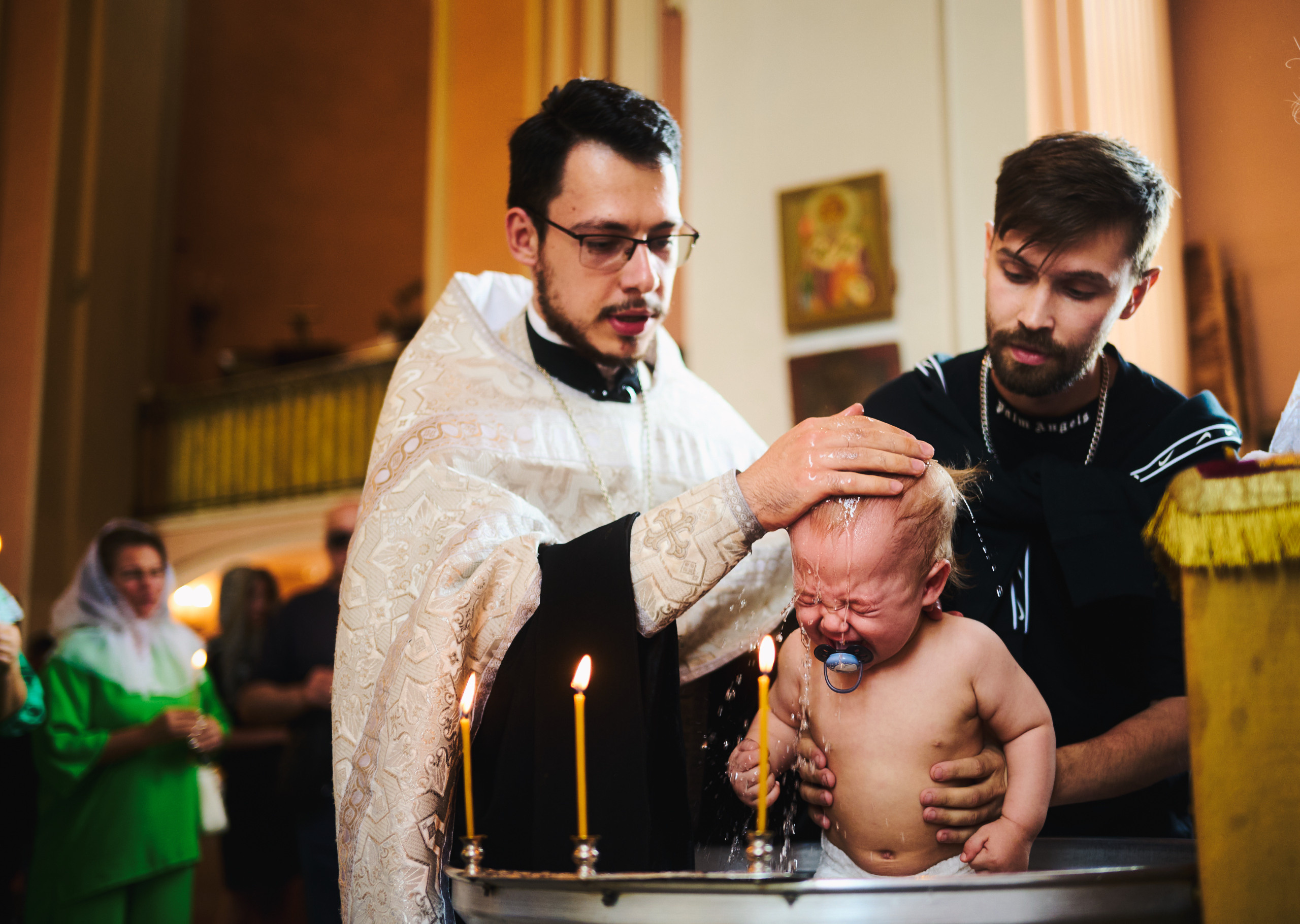 Крещение в Чесменском соборе. May the numbers guide us