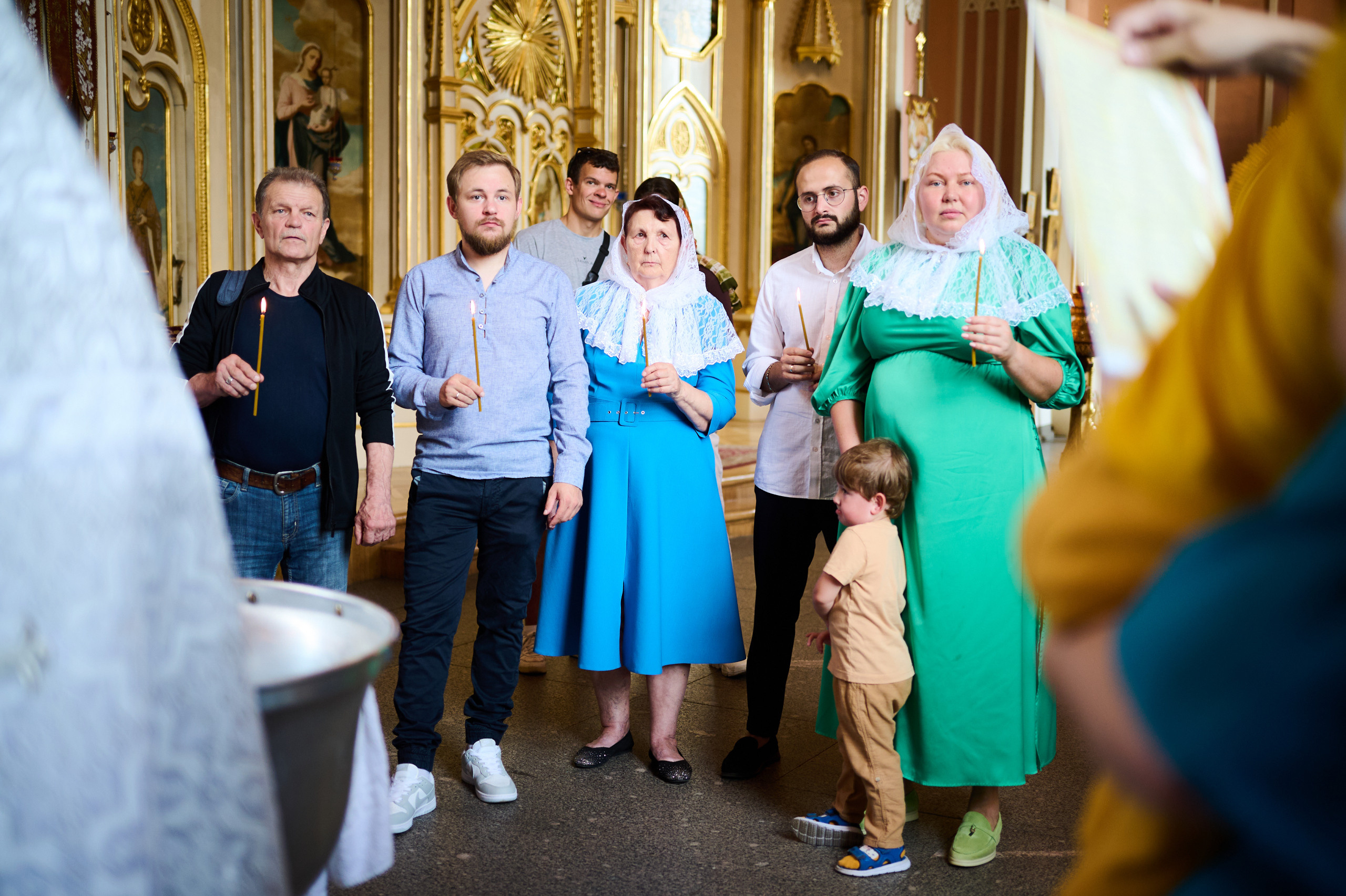 Крещение в Чесменском соборе. May the numbers guide us