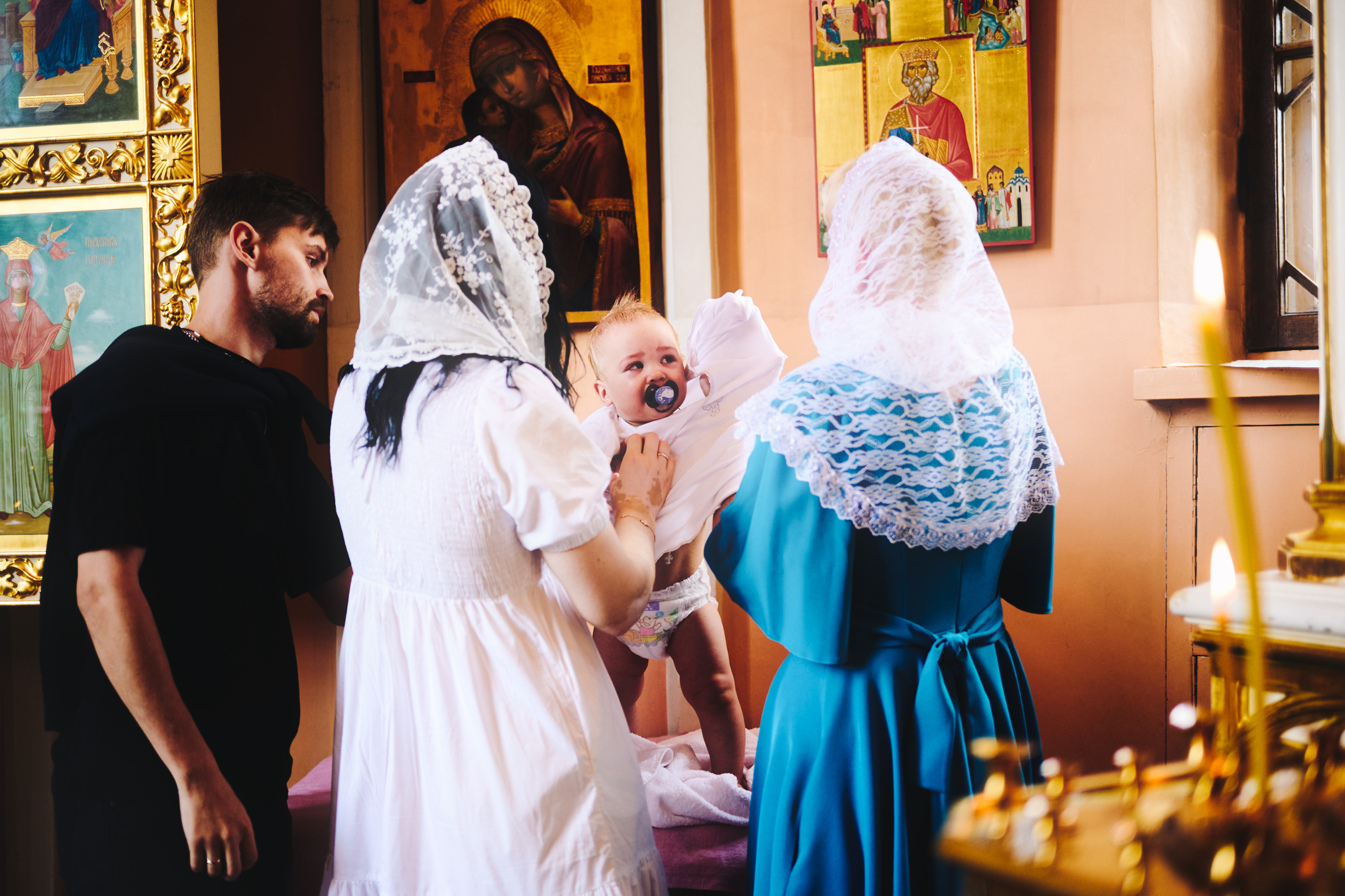 Крещение в Чесменском соборе. May the numbers guide us