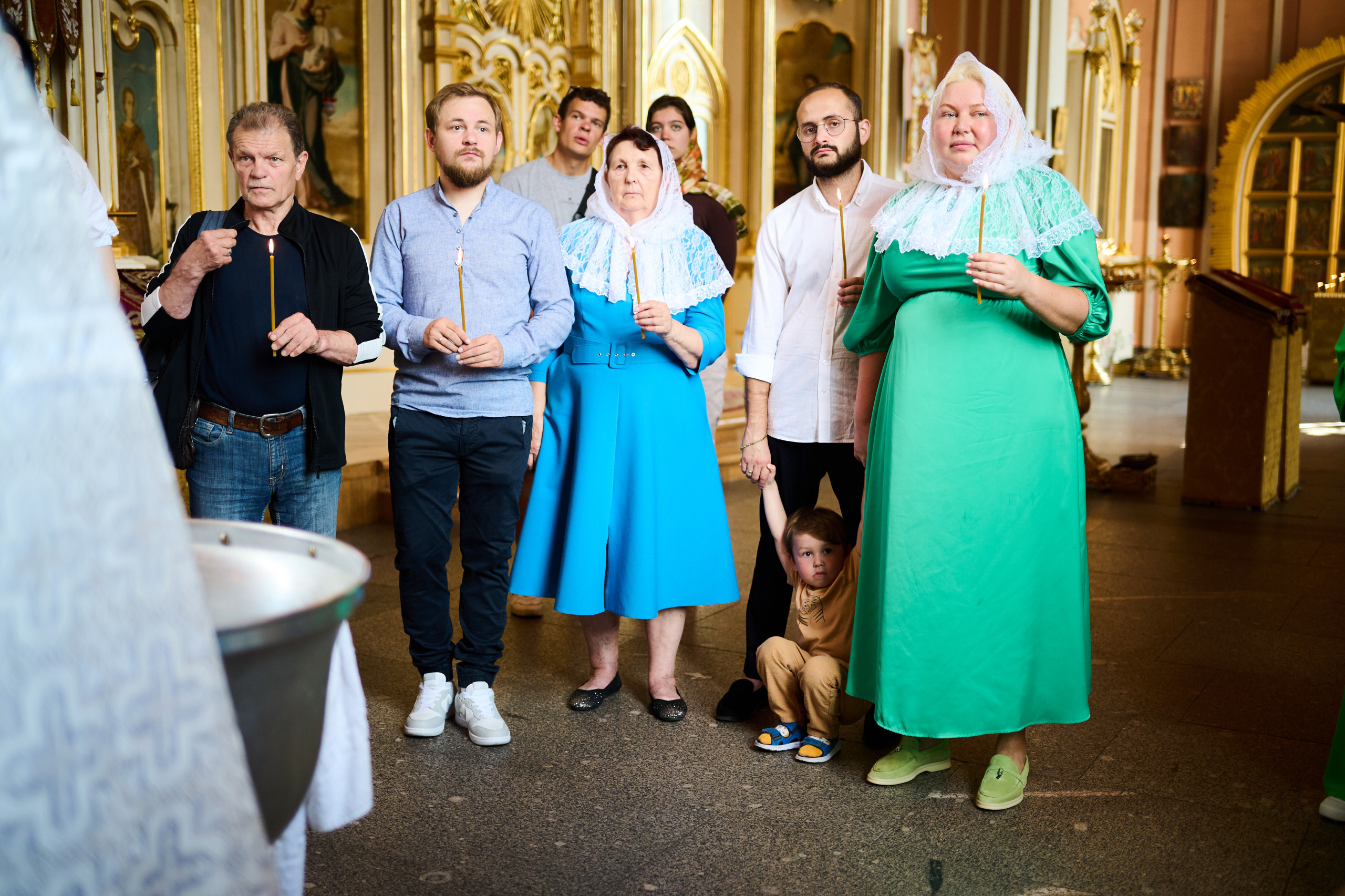 Крещение в Чесменском соборе. May the numbers guide us