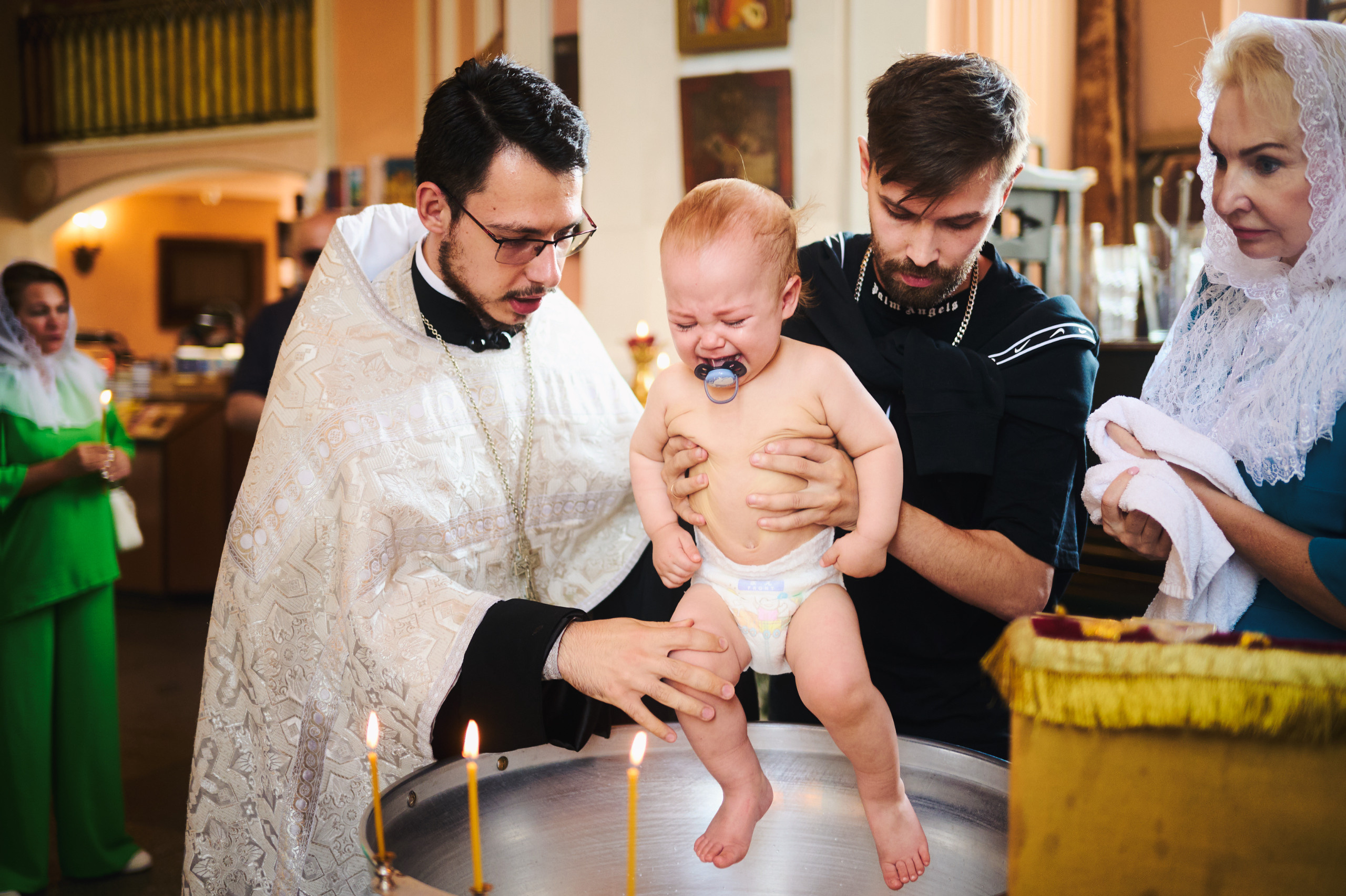 Крещение в Чесменском соборе. May the numbers guide us