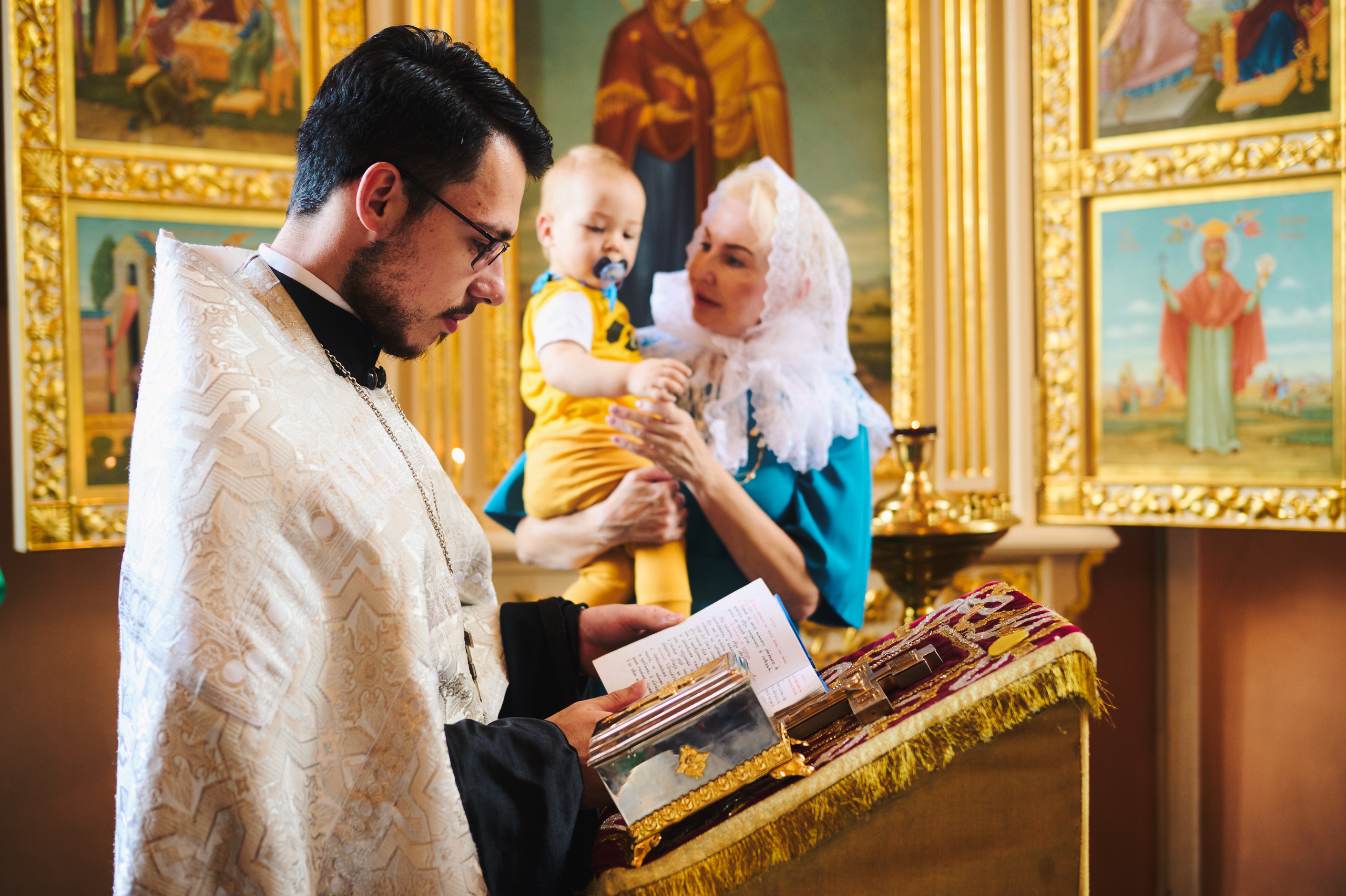 Крещение в Чесменском соборе. May the numbers guide us