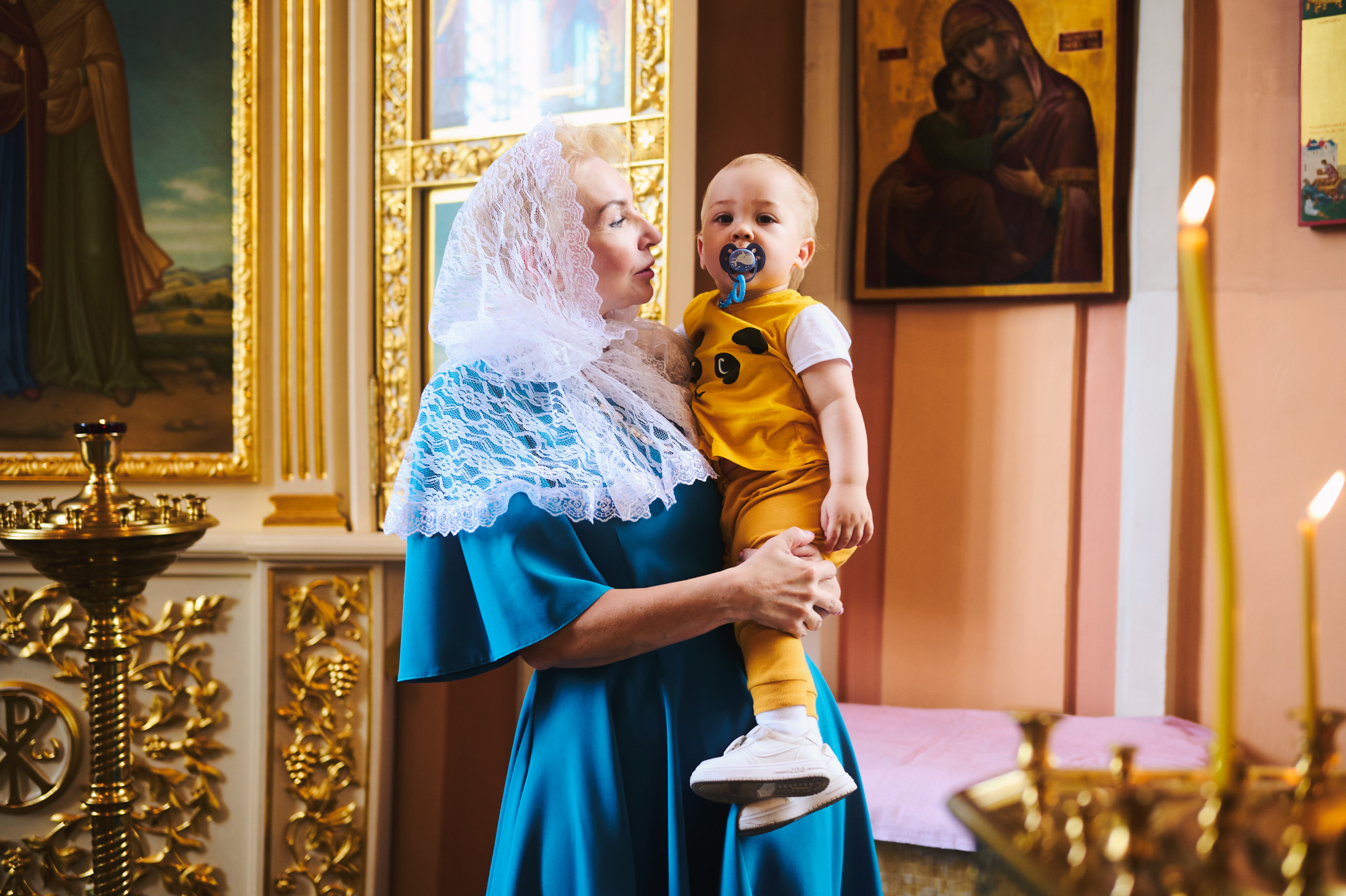 Крещение в Чесменском соборе. May the numbers guide us