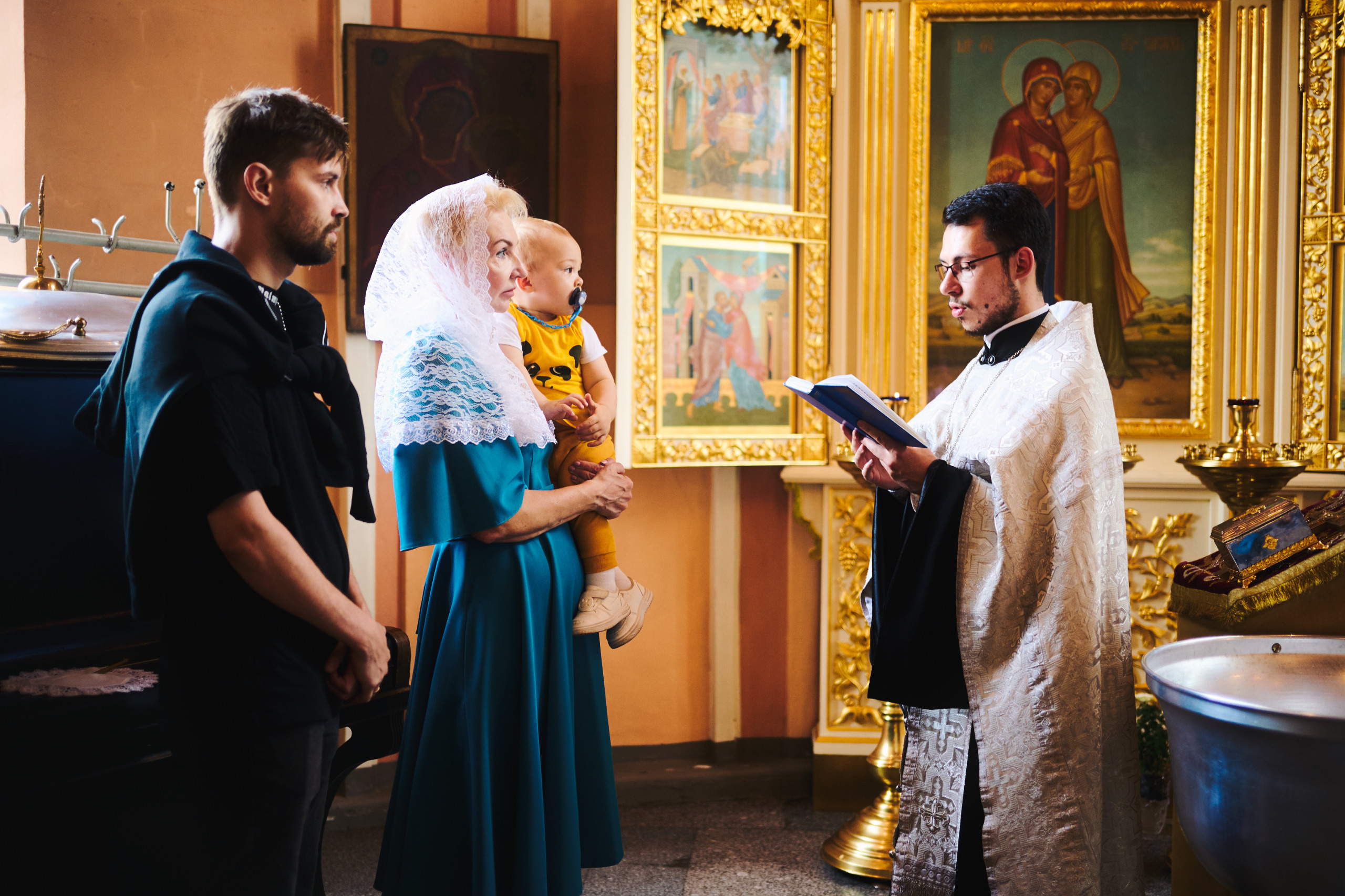 Крещение в Чесменском соборе. May the numbers guide us