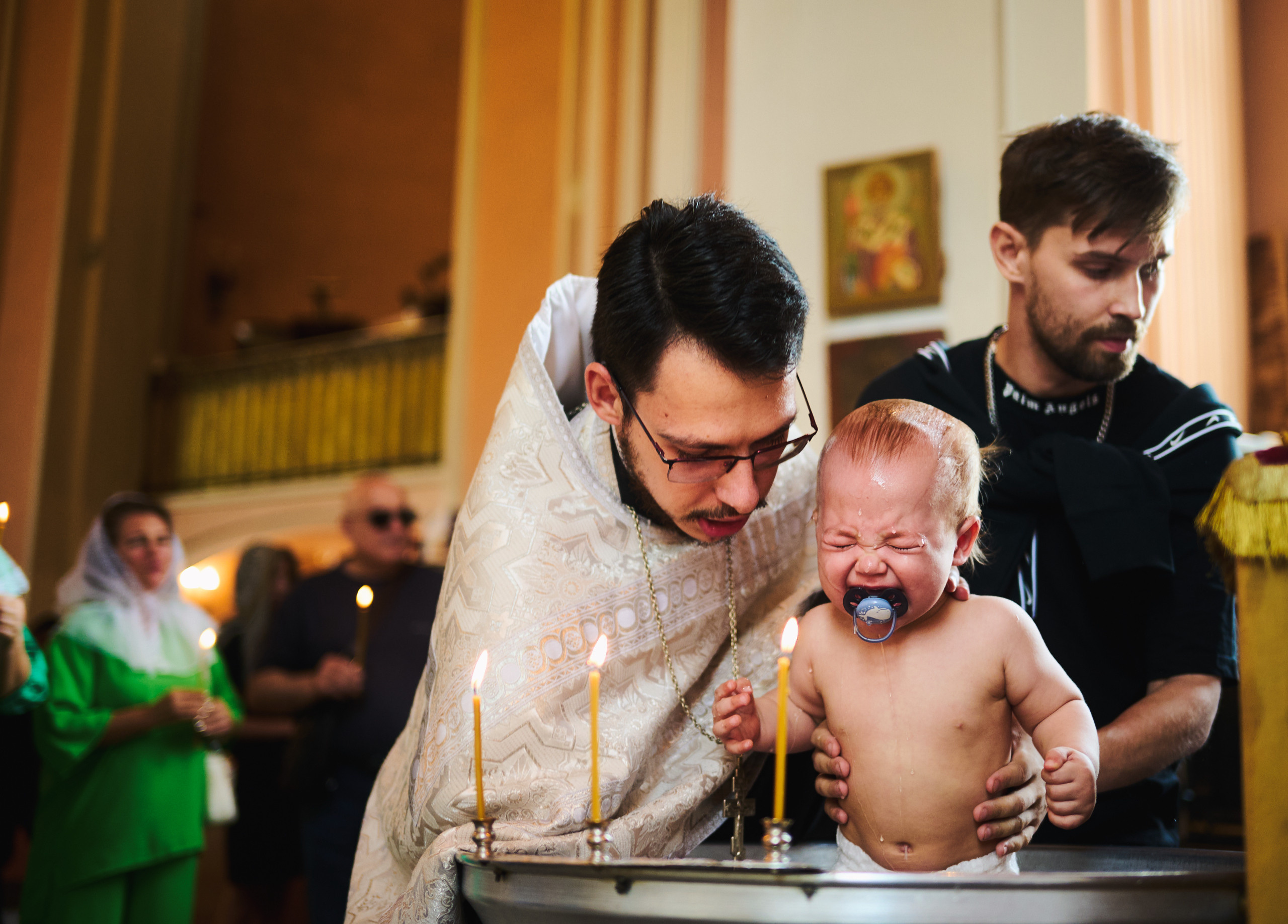 Крещение в Чесменском соборе. May the numbers guide us