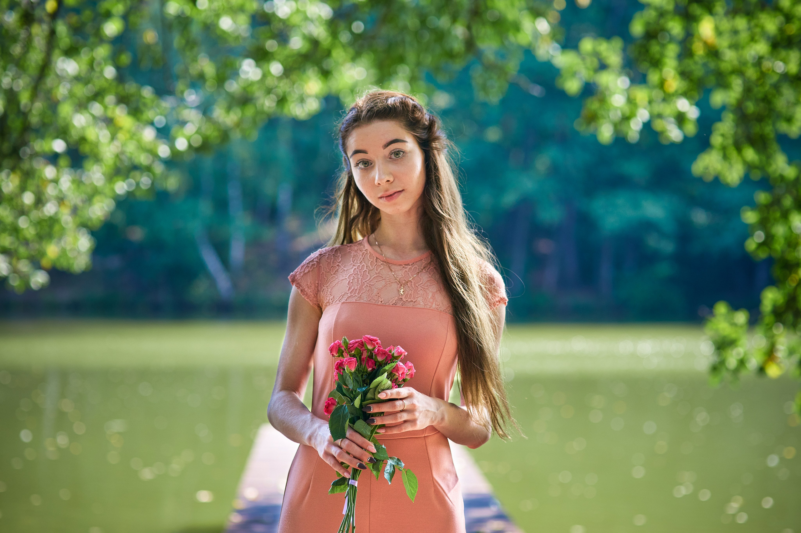 Фотосессия балерины в парке Пехорка