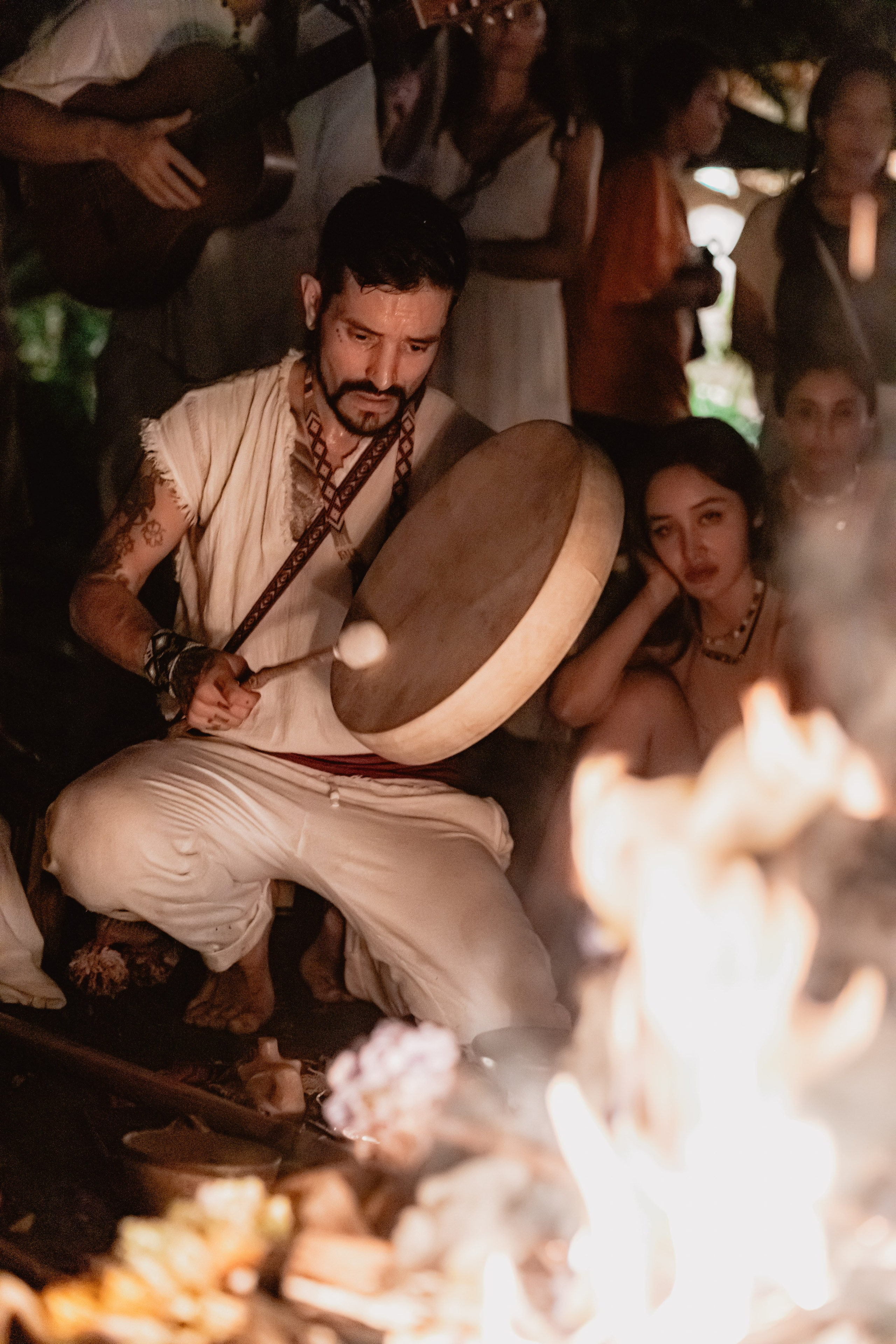 Cacao ceremony Full moon jan w Juan. Mariam Bagdasaryan