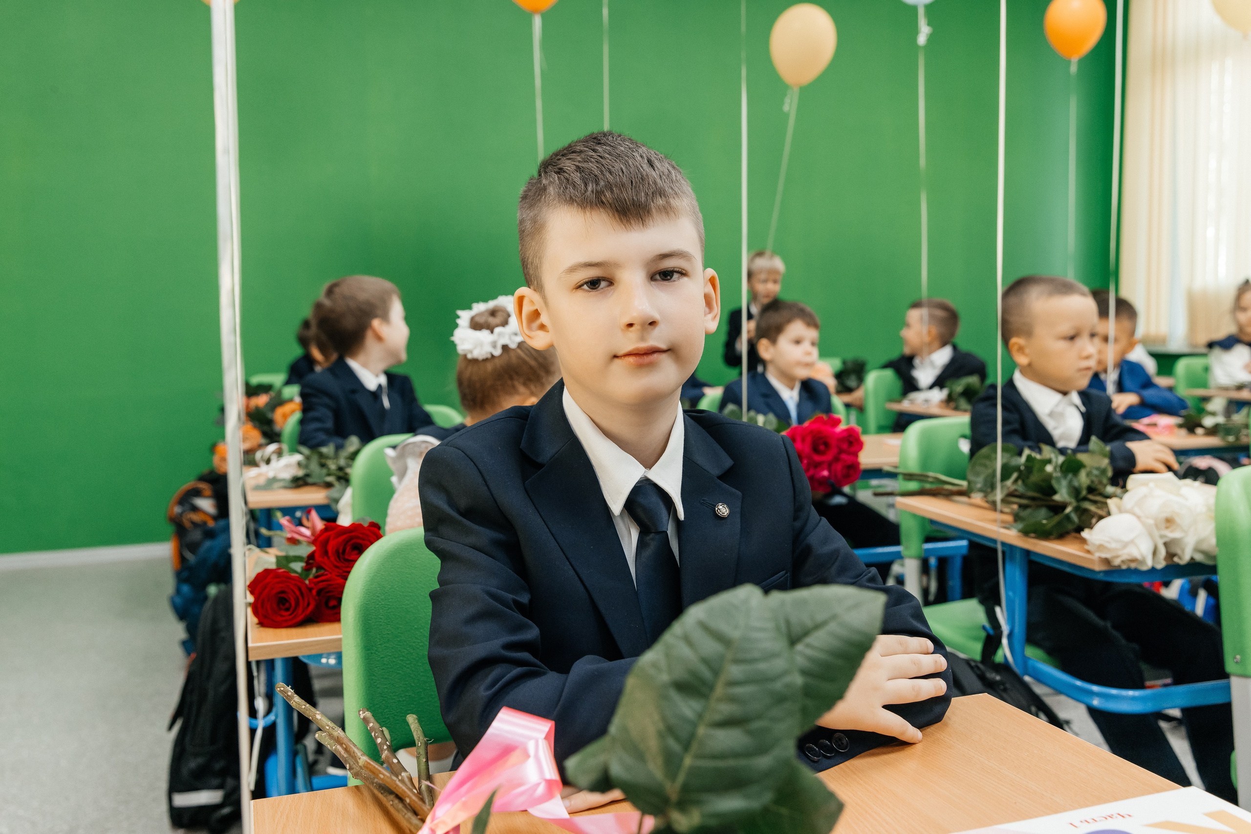 1 сентября 1 класс. Фотограф Москва Шептаев Артём